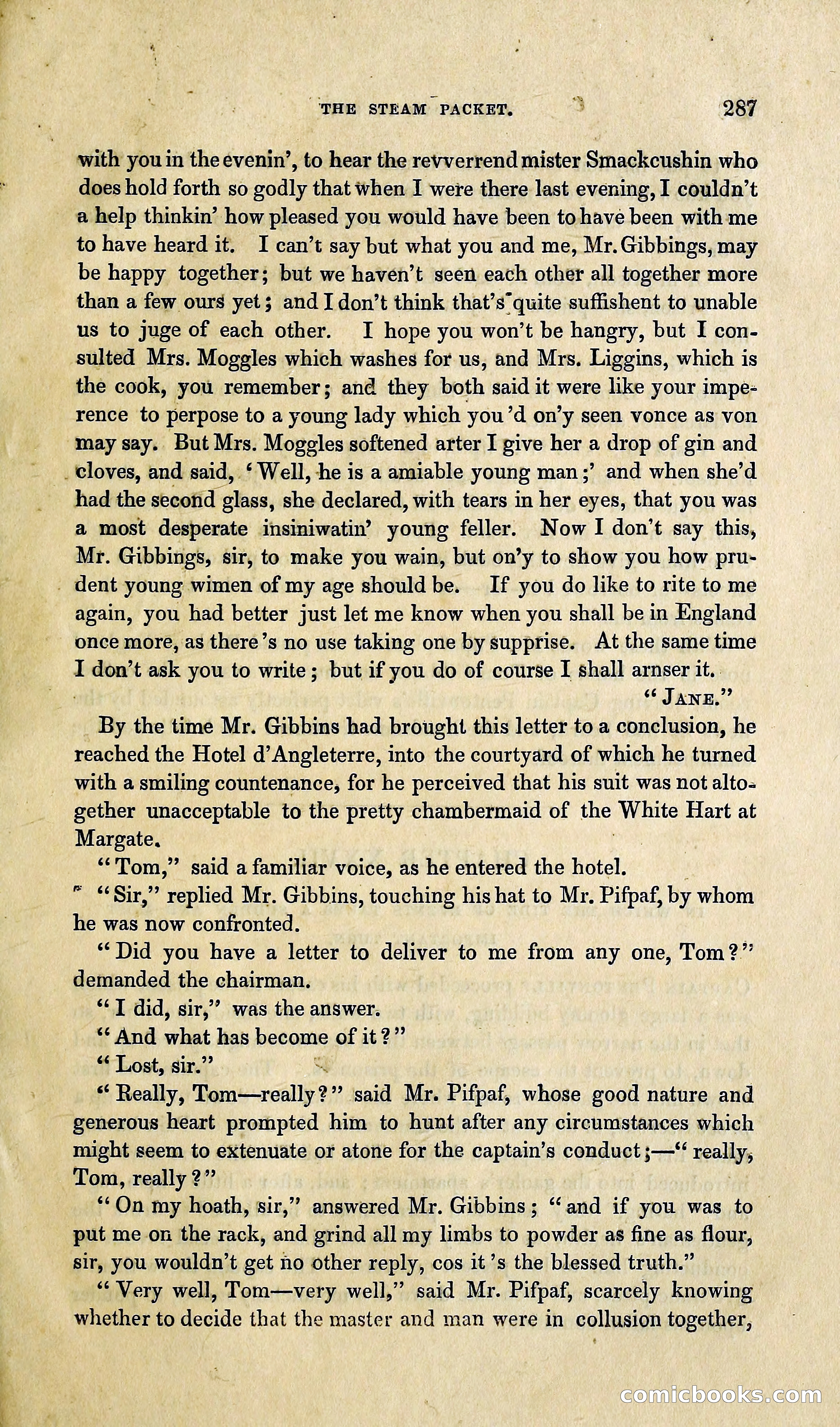 The Steam-Packet: A Tale of the River and the Ocean — page 368 of 399