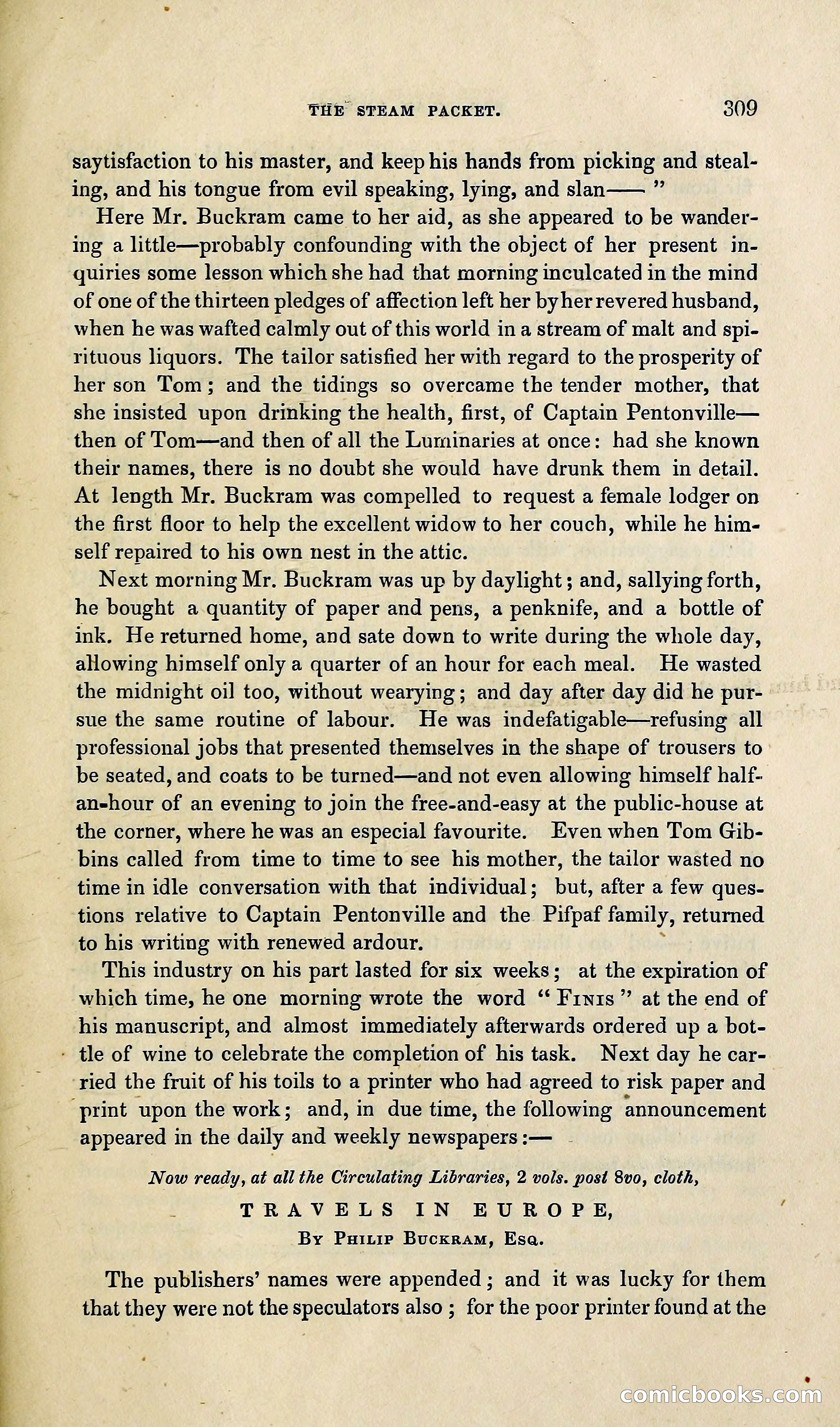 The Steam-Packet: A Tale of the River and the Ocean — page 396 of 399