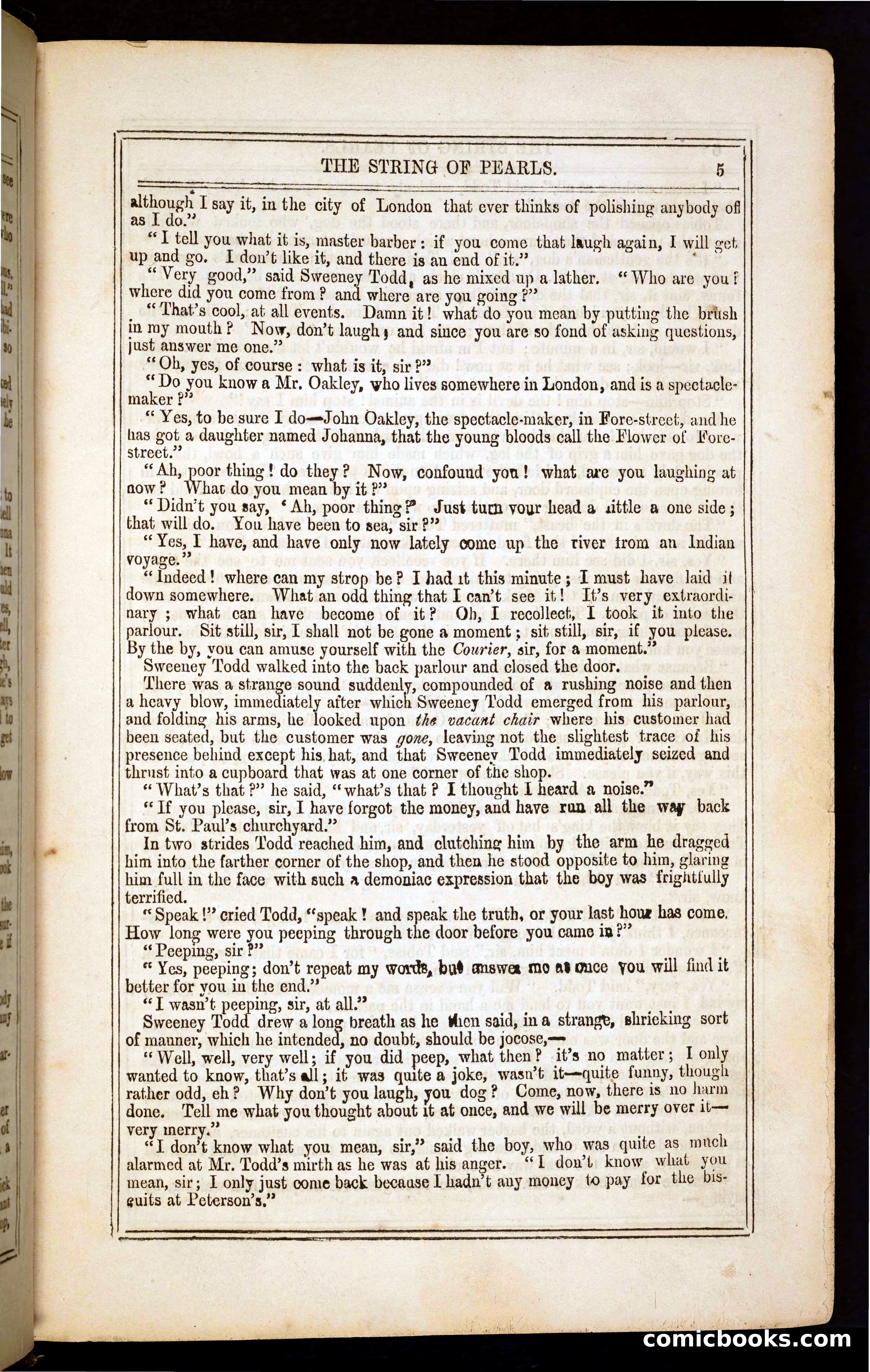 The String of Pearls; or, The Barber of Fleet Street — page 13 of 396