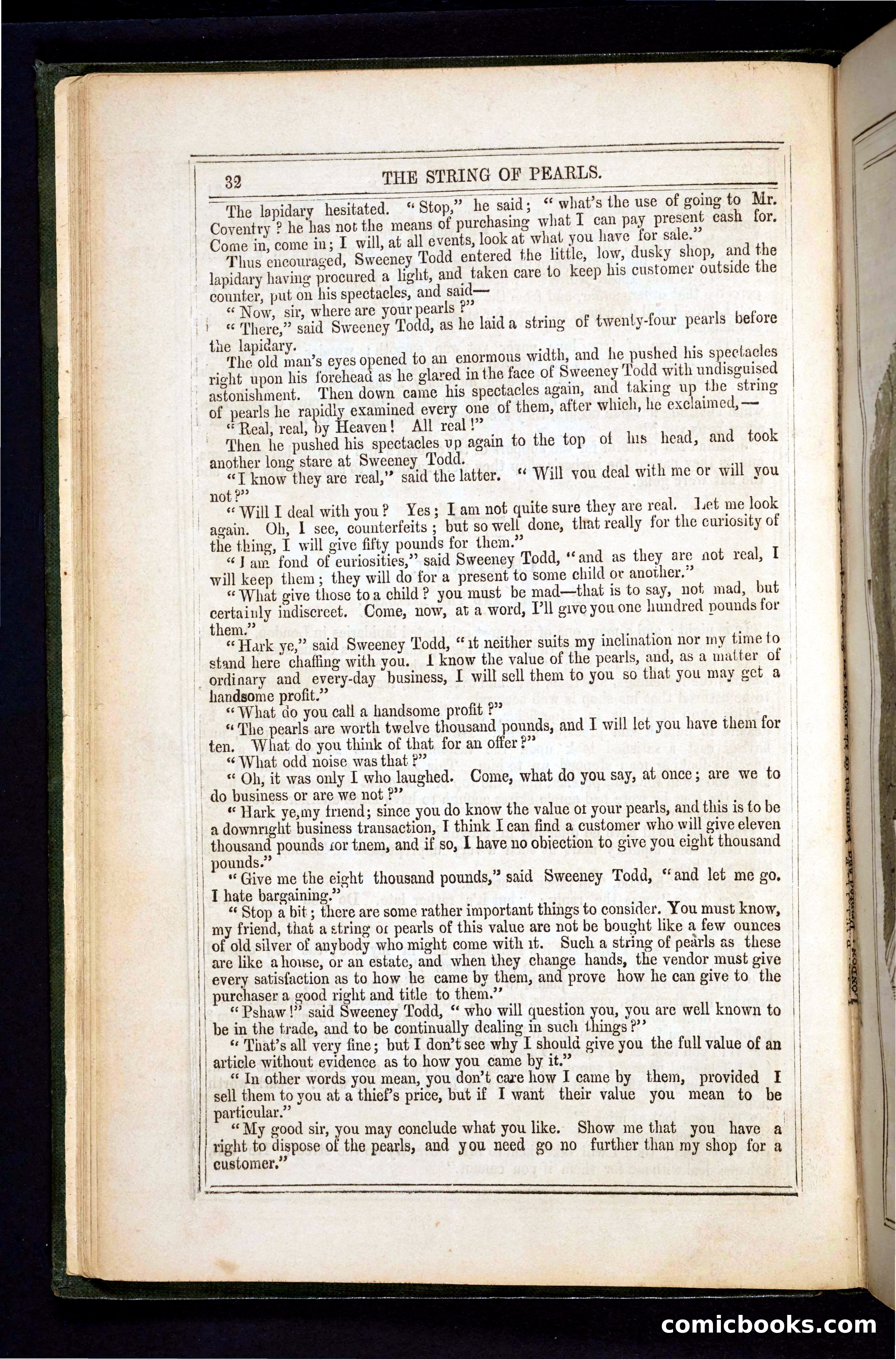 The String of Pearls; or, The Barber of Fleet Street — page 40 of 396