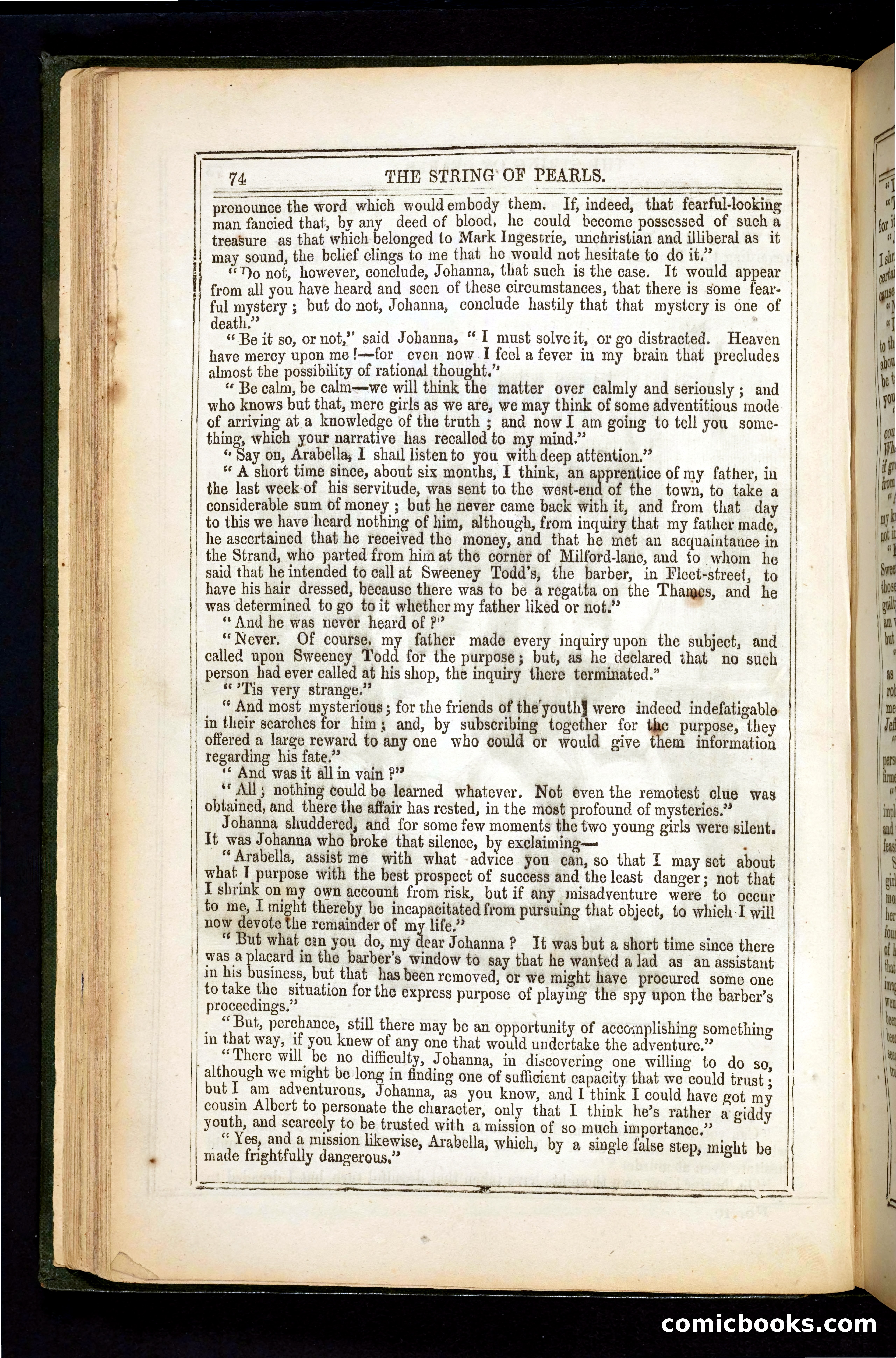 The String of Pearls; or, The Barber of Fleet Street — page 82 of 396