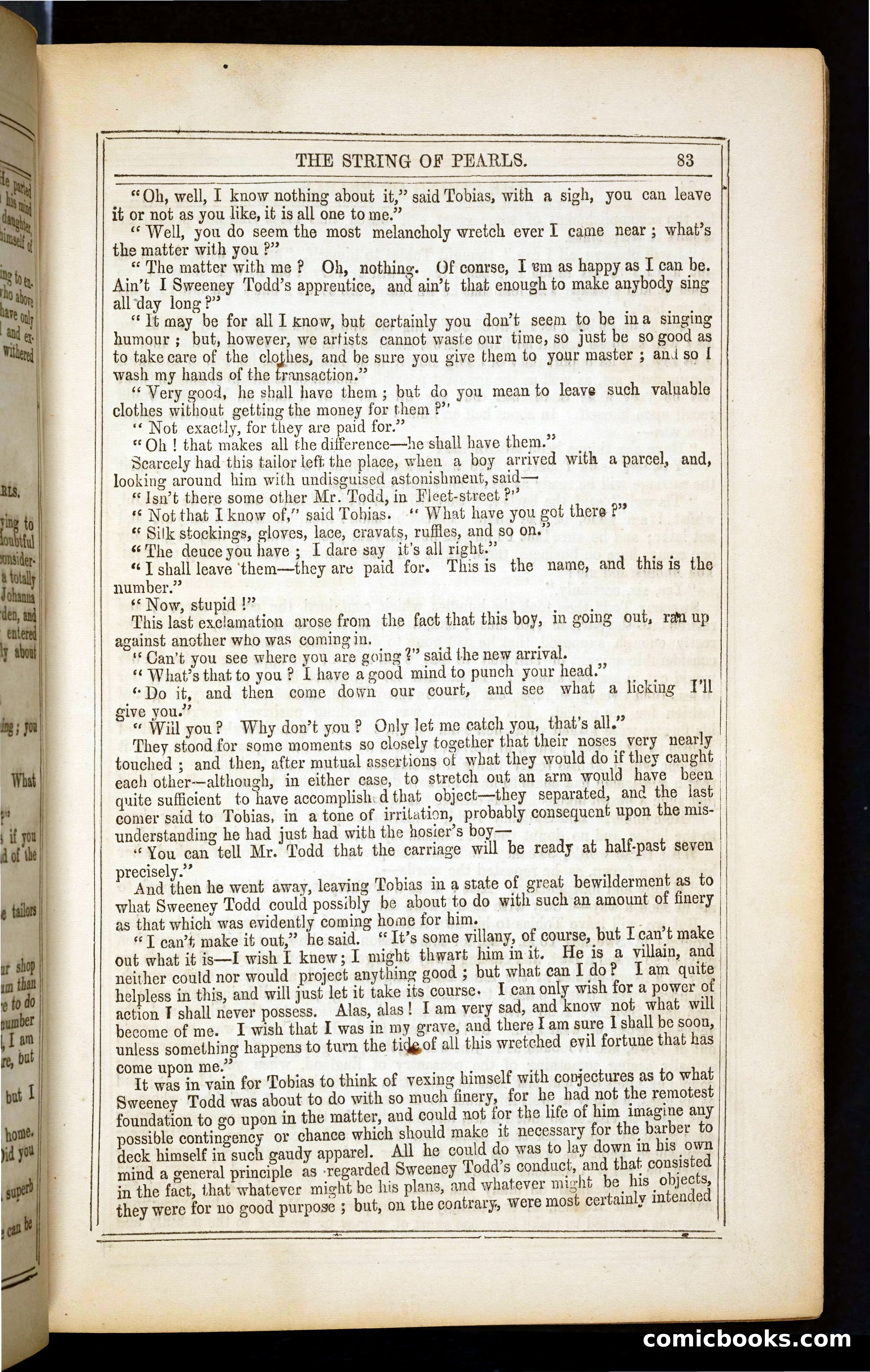 The String of Pearls; or, The Barber of Fleet Street — page 91 of 396