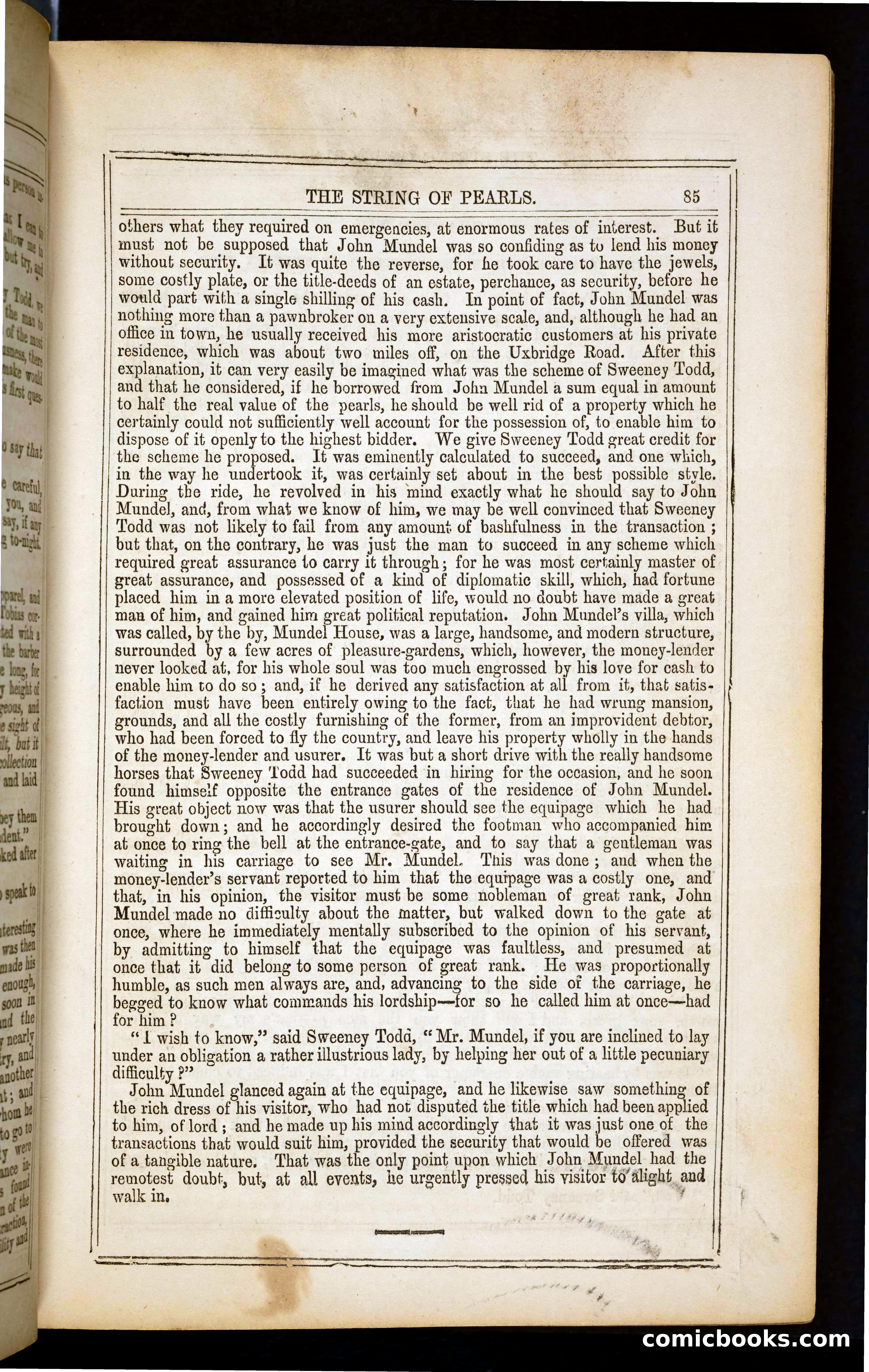 The String of Pearls; or, The Barber of Fleet Street — page 93 of 396