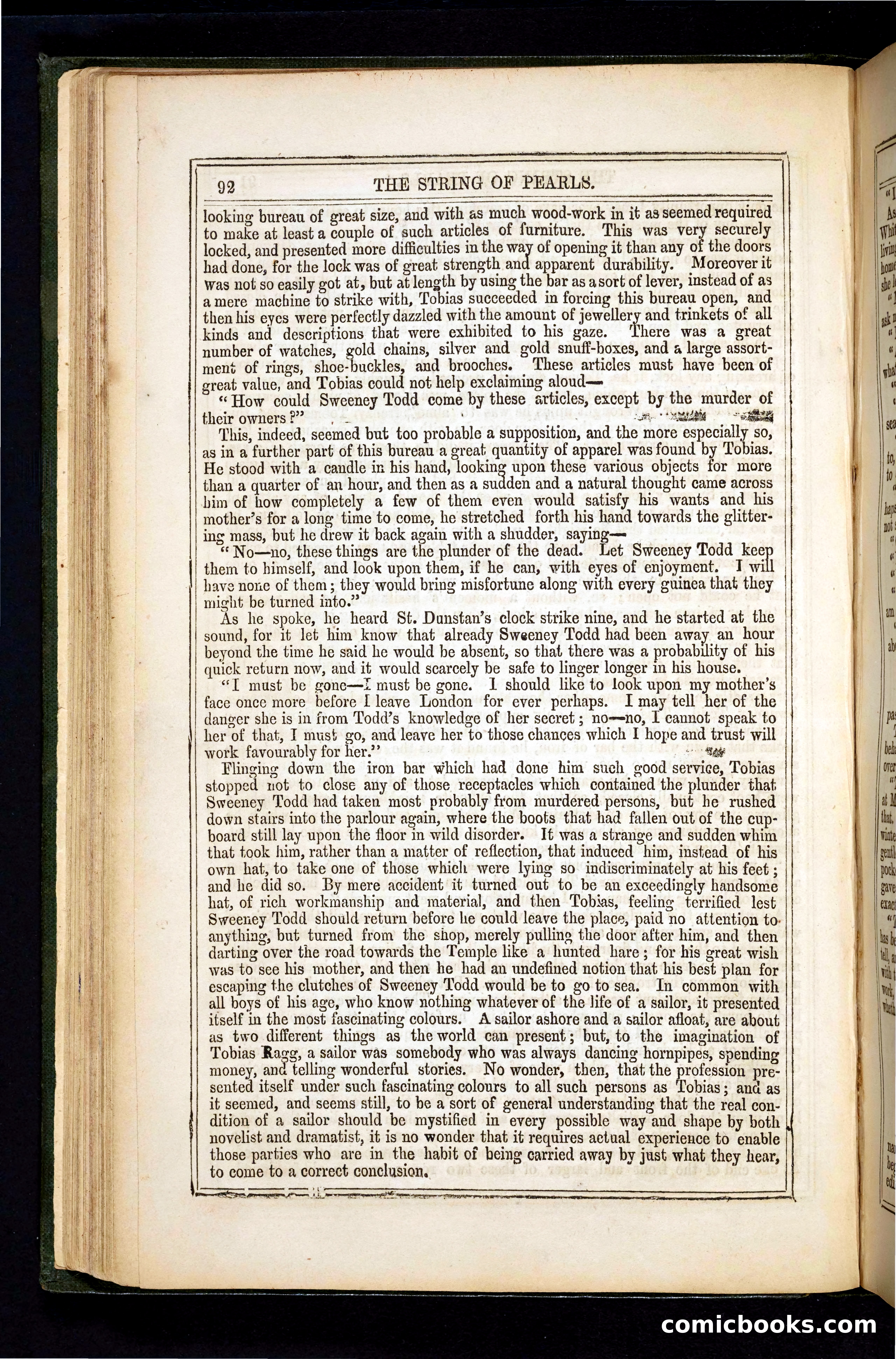 The String of Pearls; or, The Barber of Fleet Street — page 100 of 396