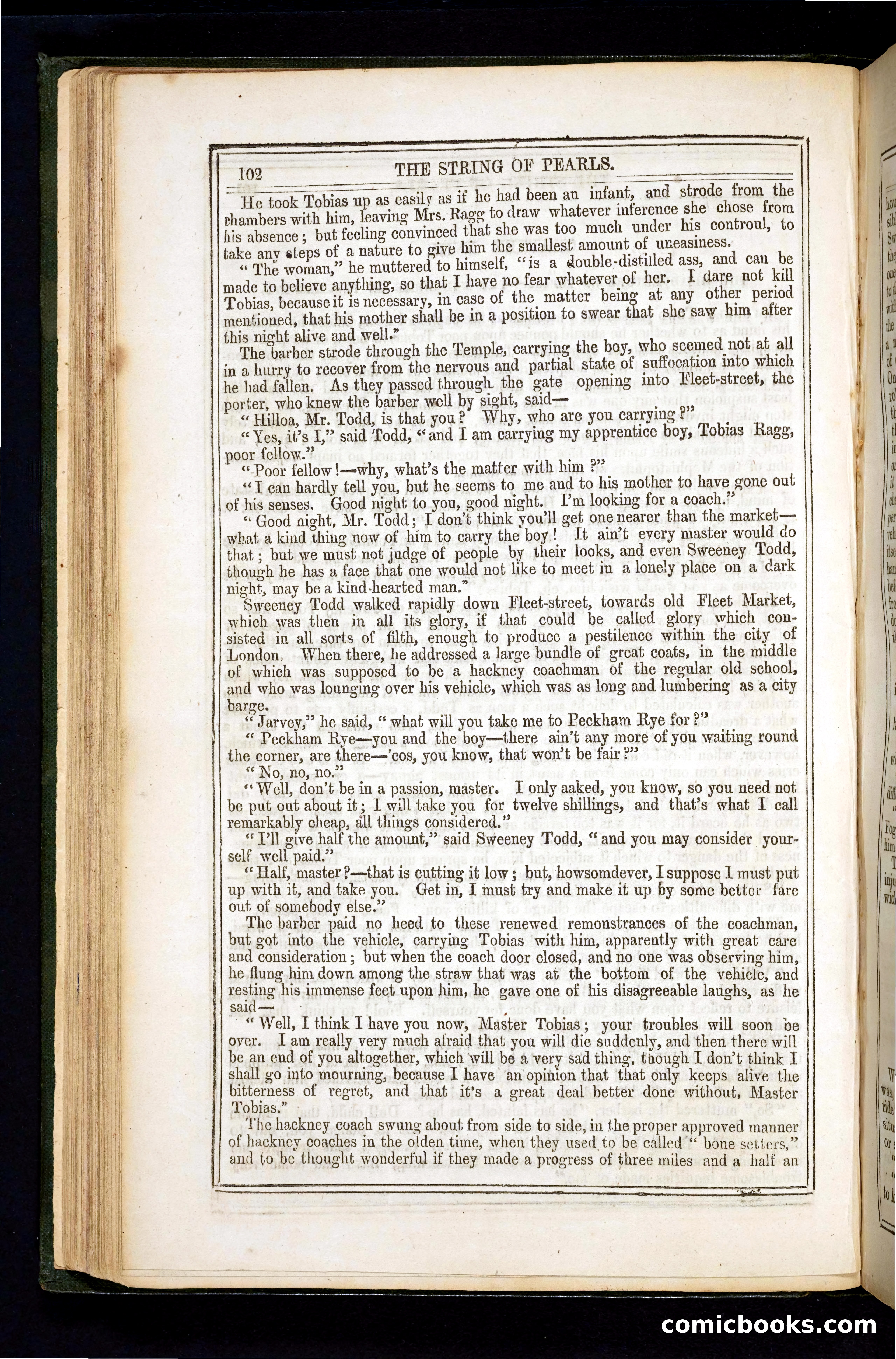 The String of Pearls; or, The Barber of Fleet Street — page 110 of 396