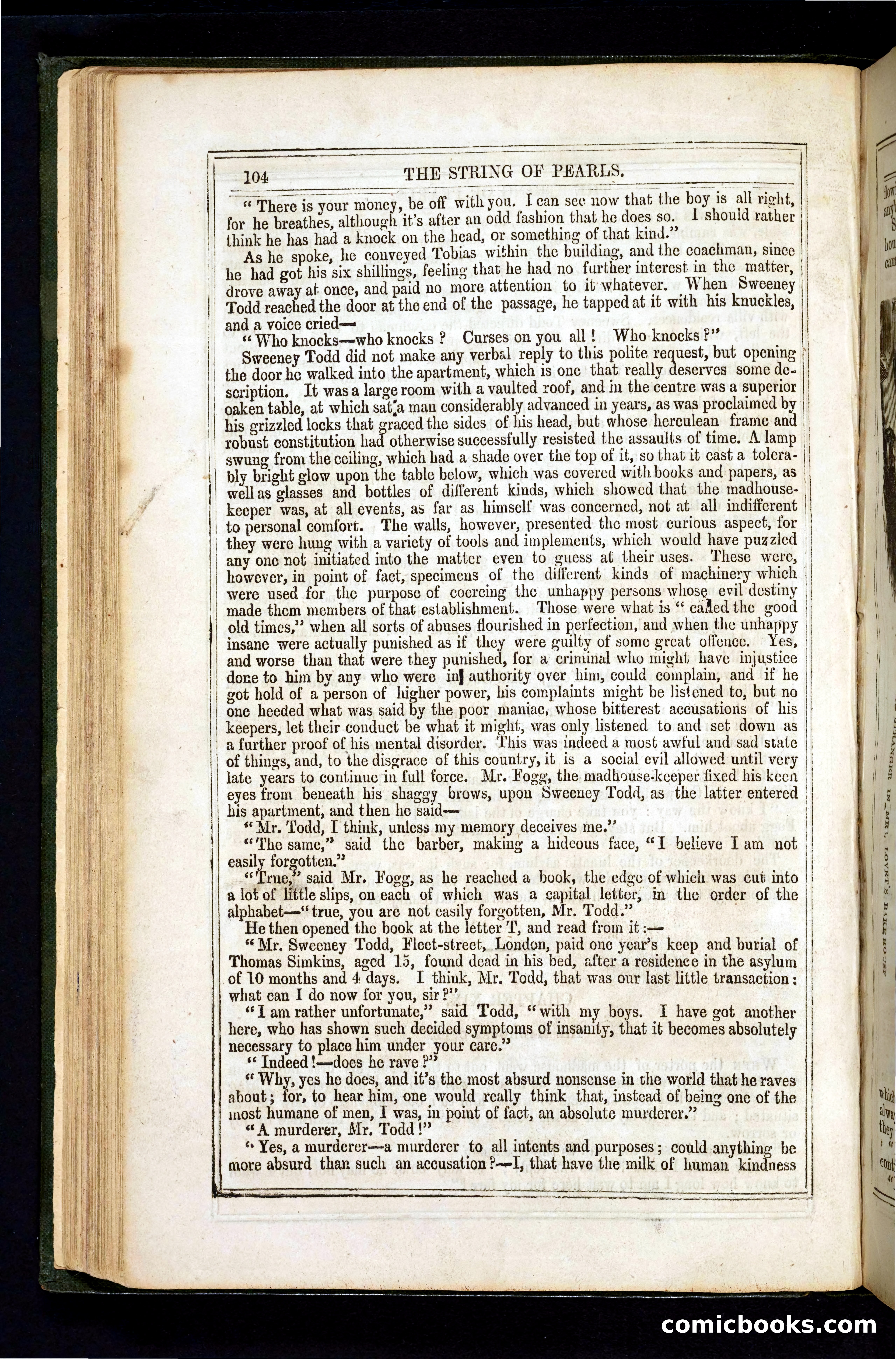 The String of Pearls; or, The Barber of Fleet Street — page 112 of 396