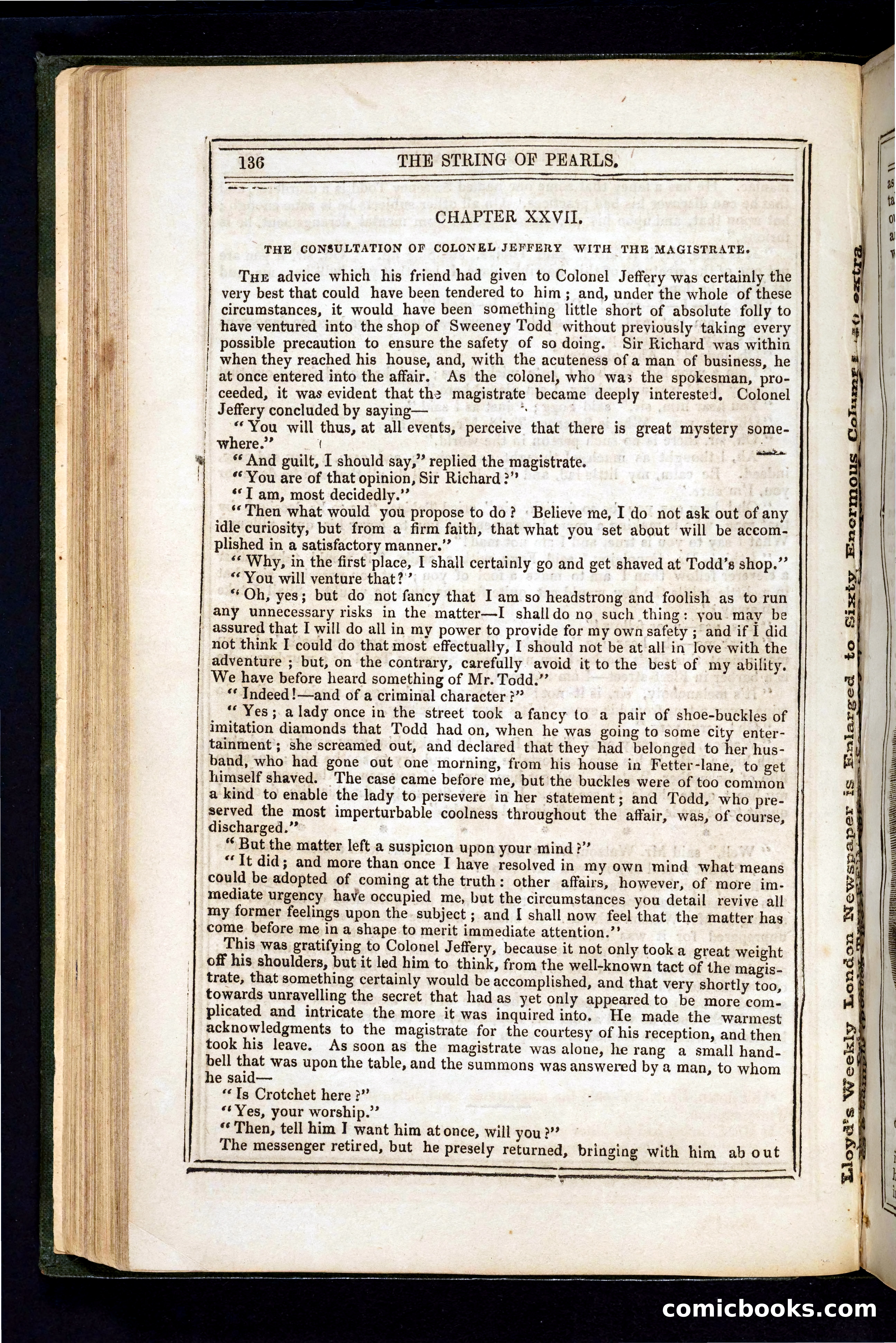 The String of Pearls; or, The Barber of Fleet Street — page 144 of 396
