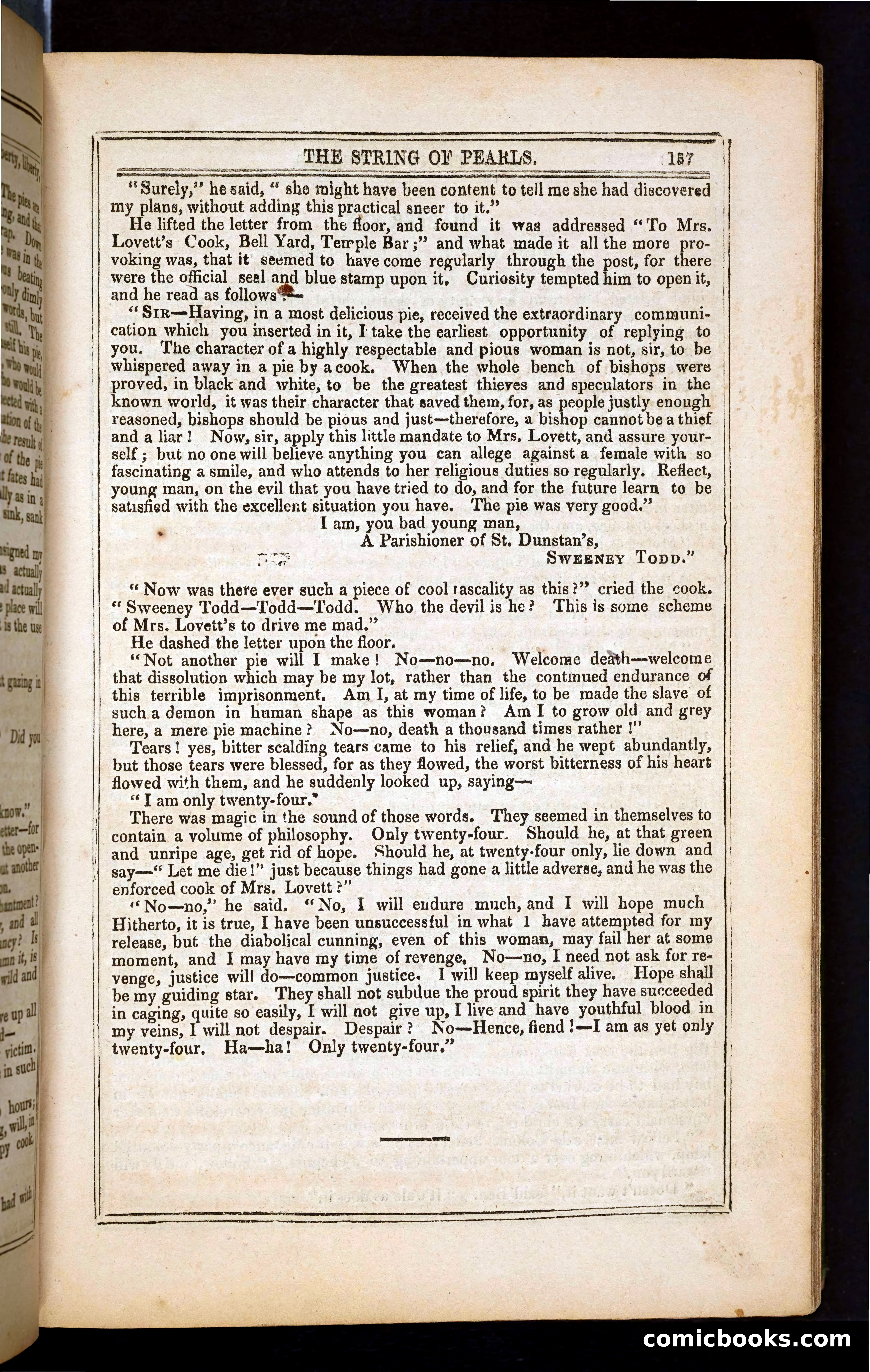 The String of Pearls; or, The Barber of Fleet Street — page 165 of 396