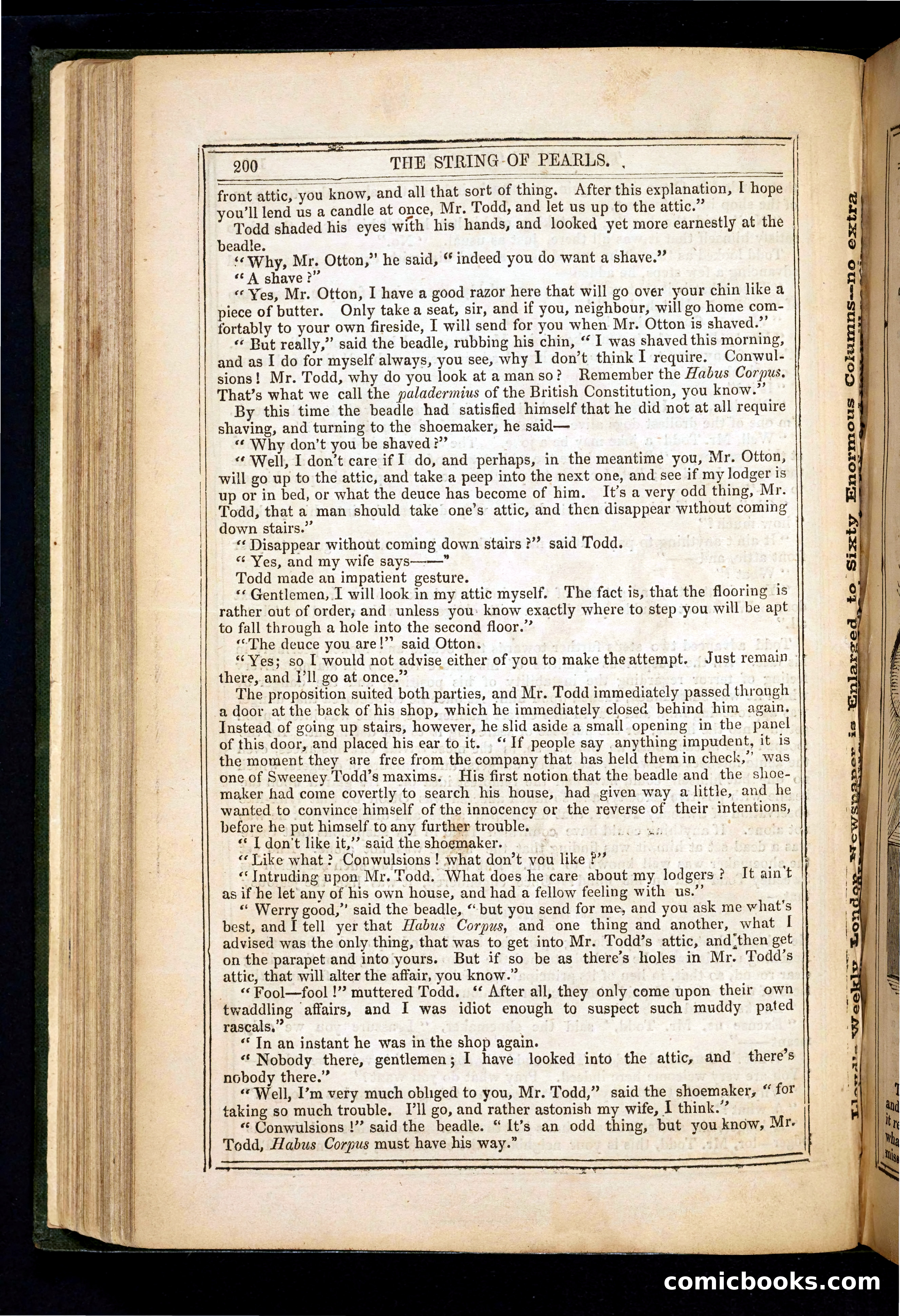 The String of Pearls; or, The Barber of Fleet Street — page 208 of 396