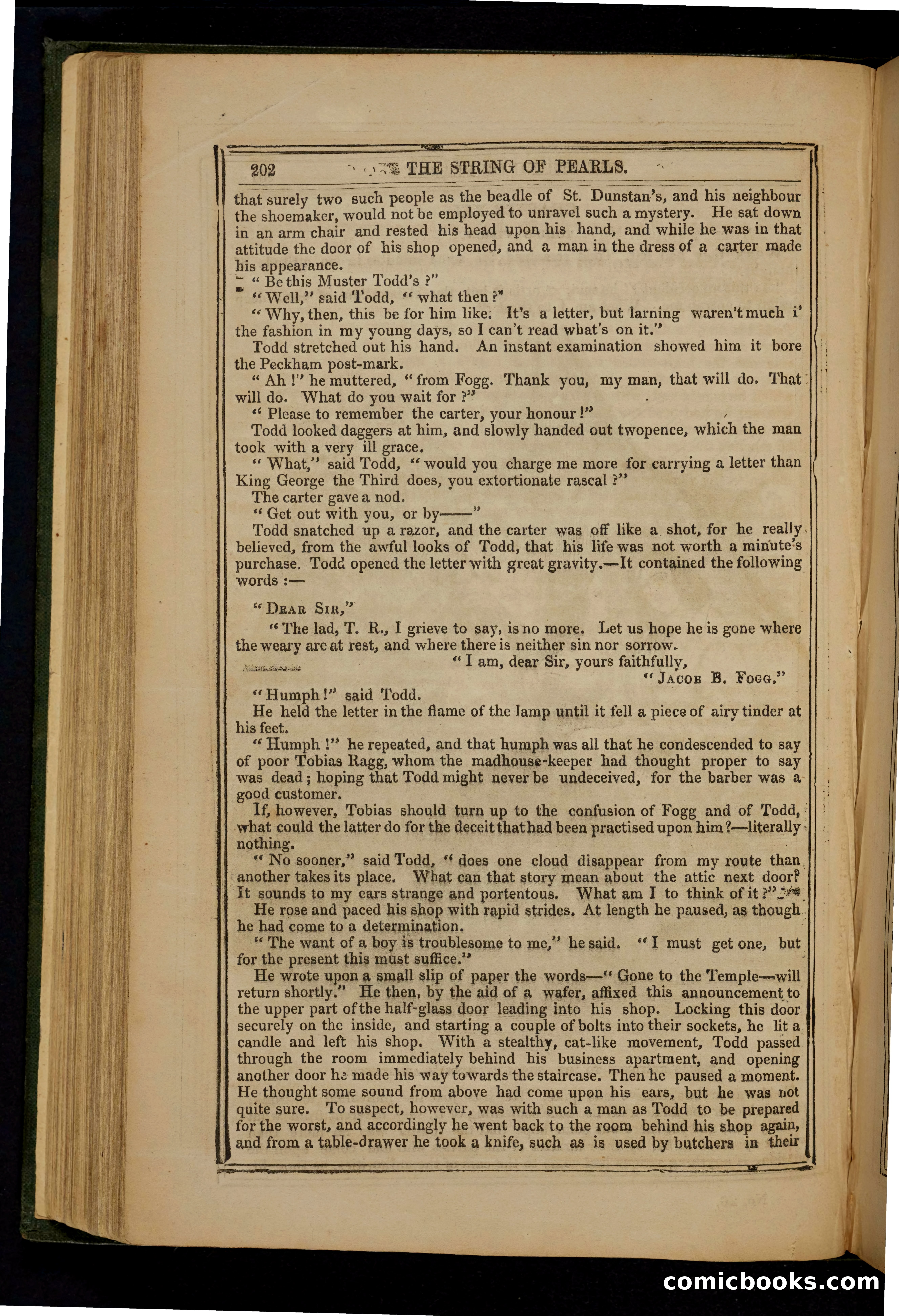 The String of Pearls; or, The Barber of Fleet Street — page 210 of 396