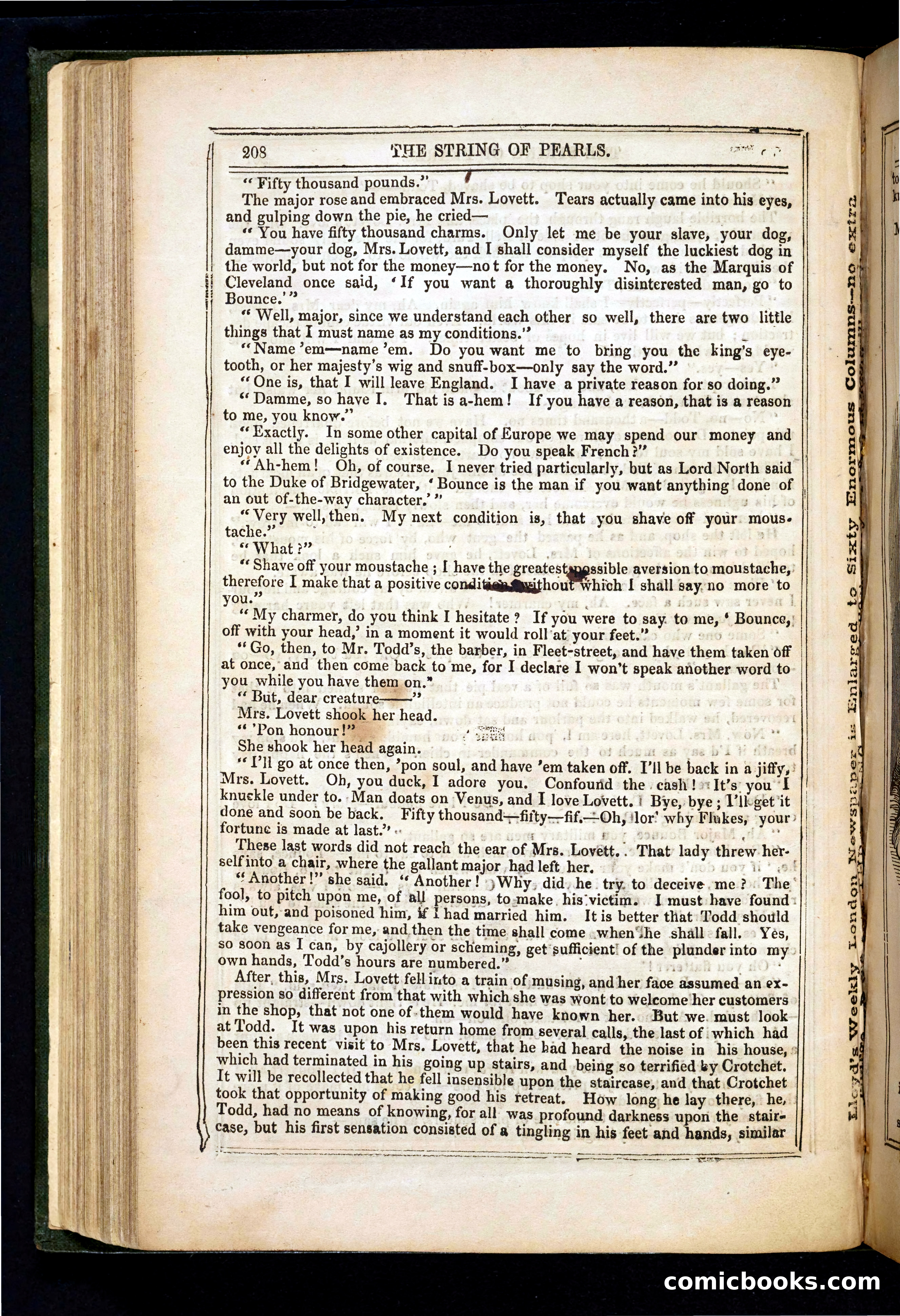 The String of Pearls; or, The Barber of Fleet Street — page 216 of 396