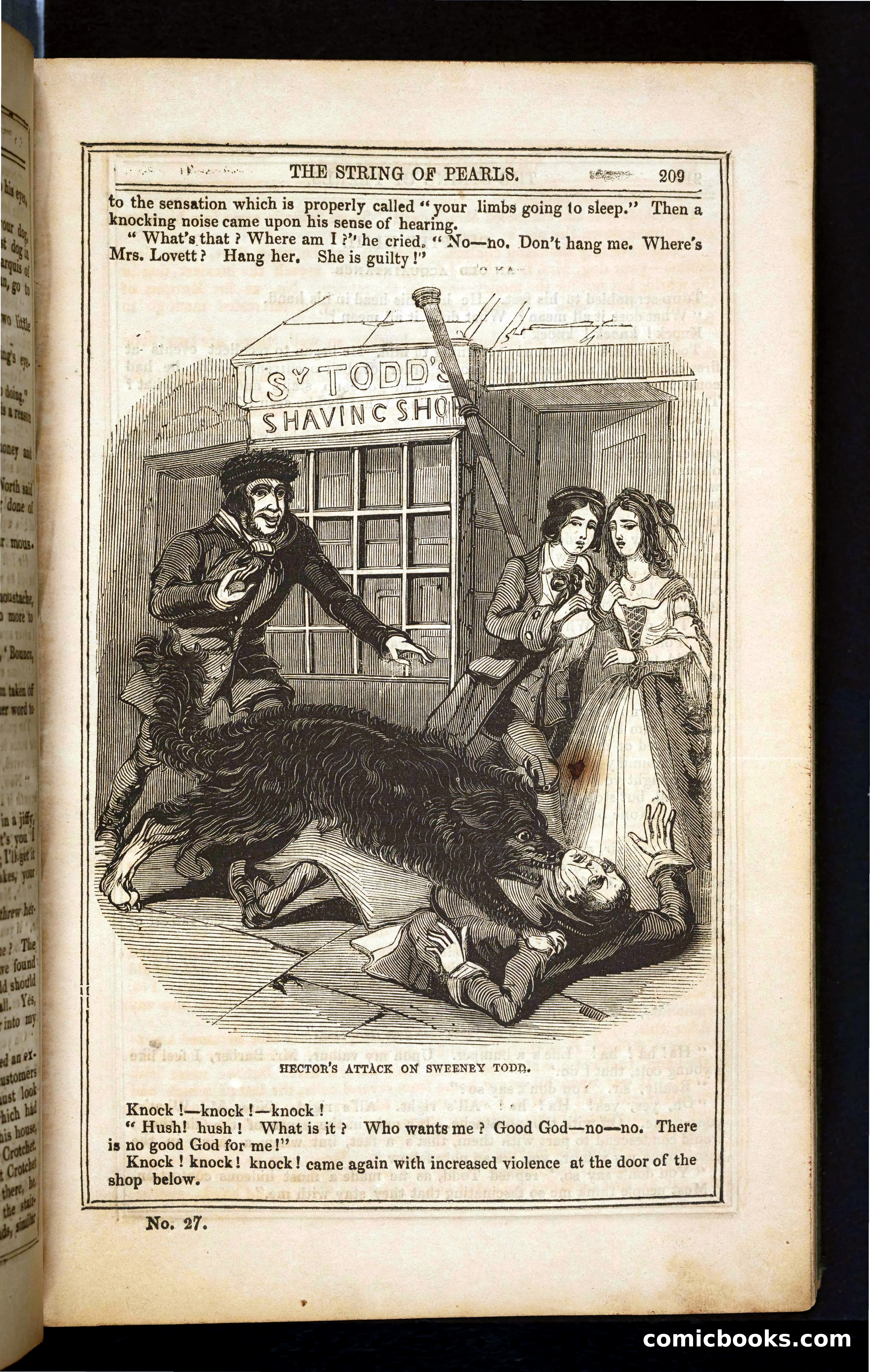 The String of Pearls; or, The Barber of Fleet Street — page 217 of 396