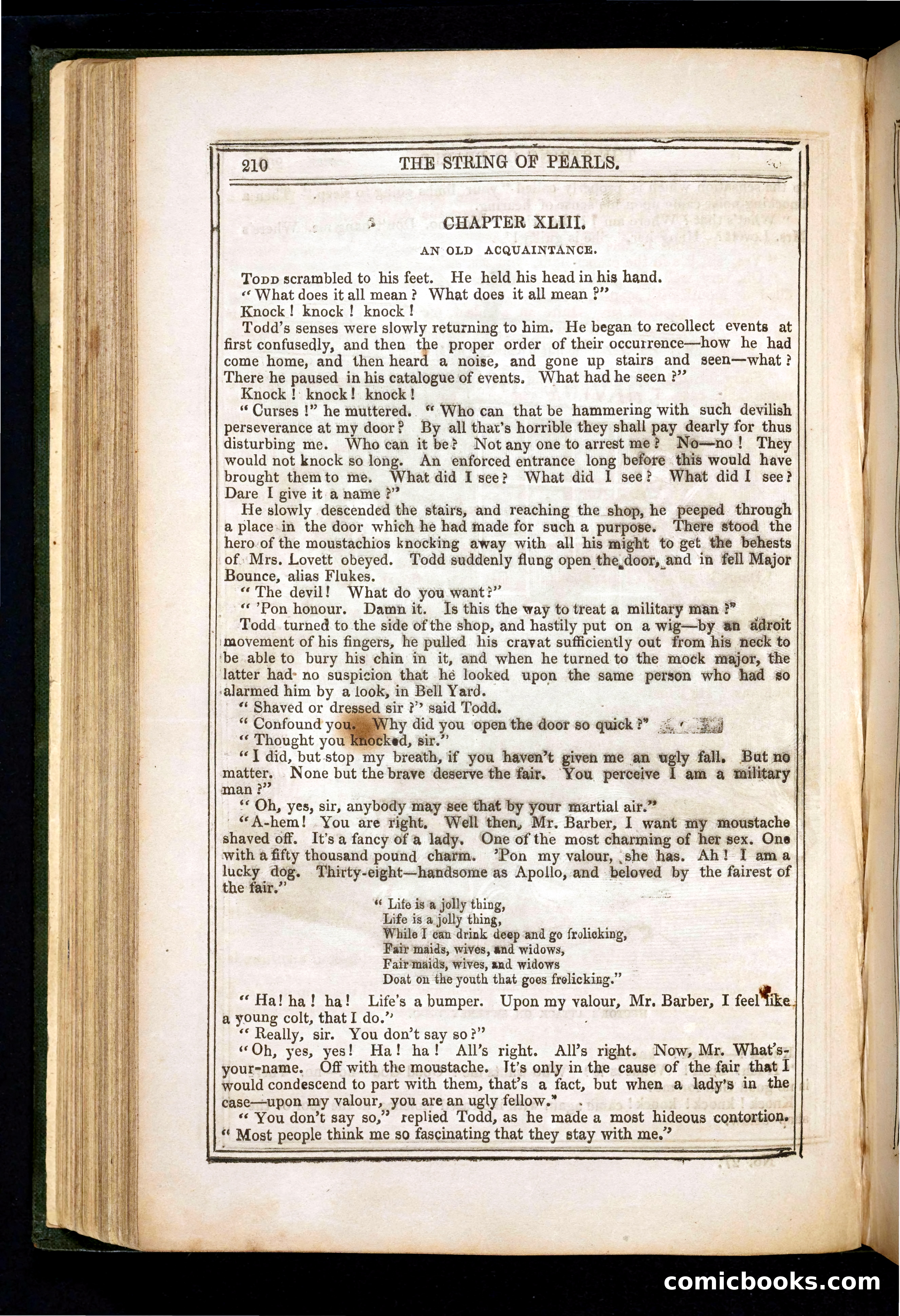 The String of Pearls; or, The Barber of Fleet Street — page 218 of 396