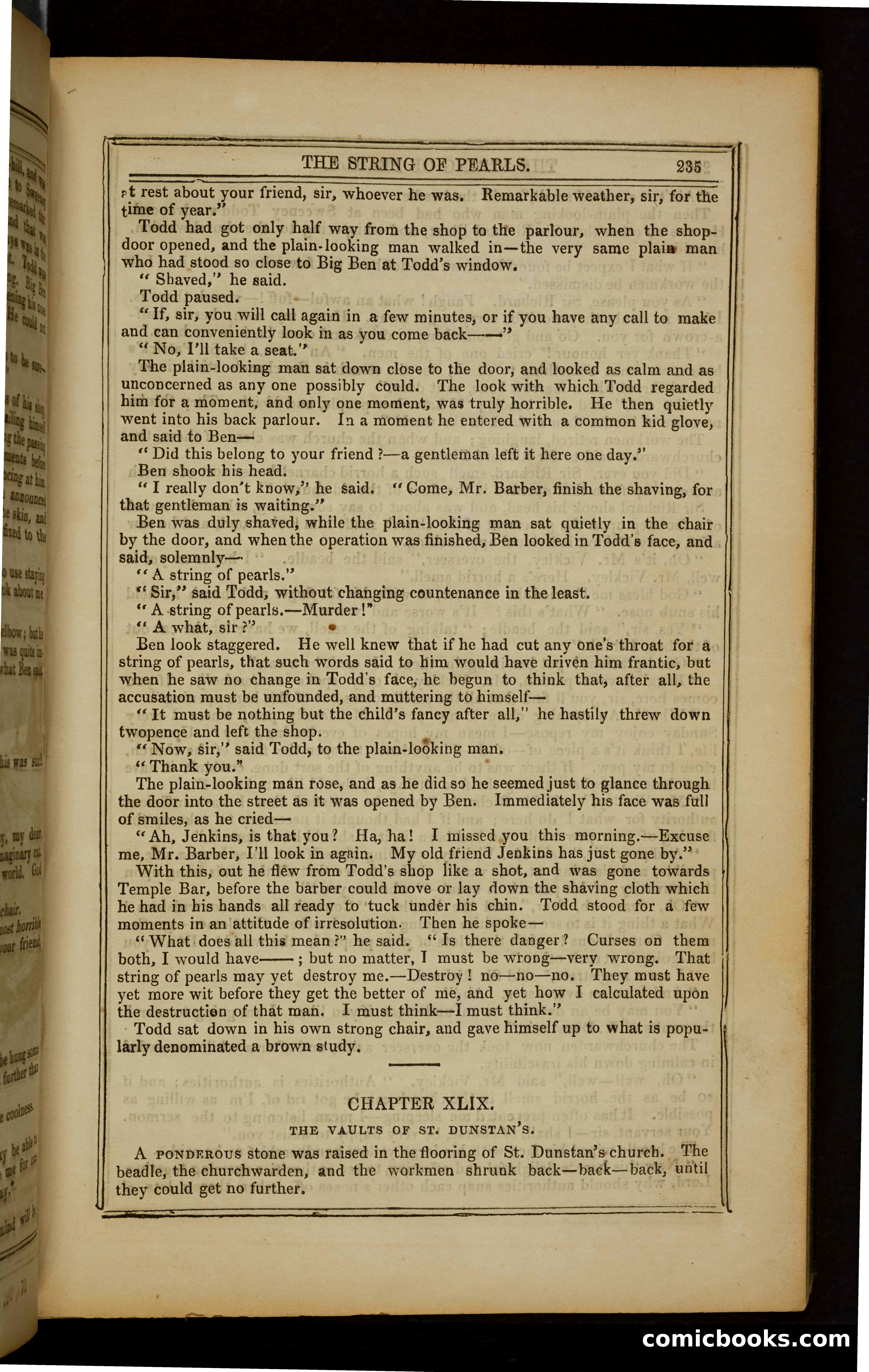 The String of Pearls; or, The Barber of Fleet Street — page 243 of 396