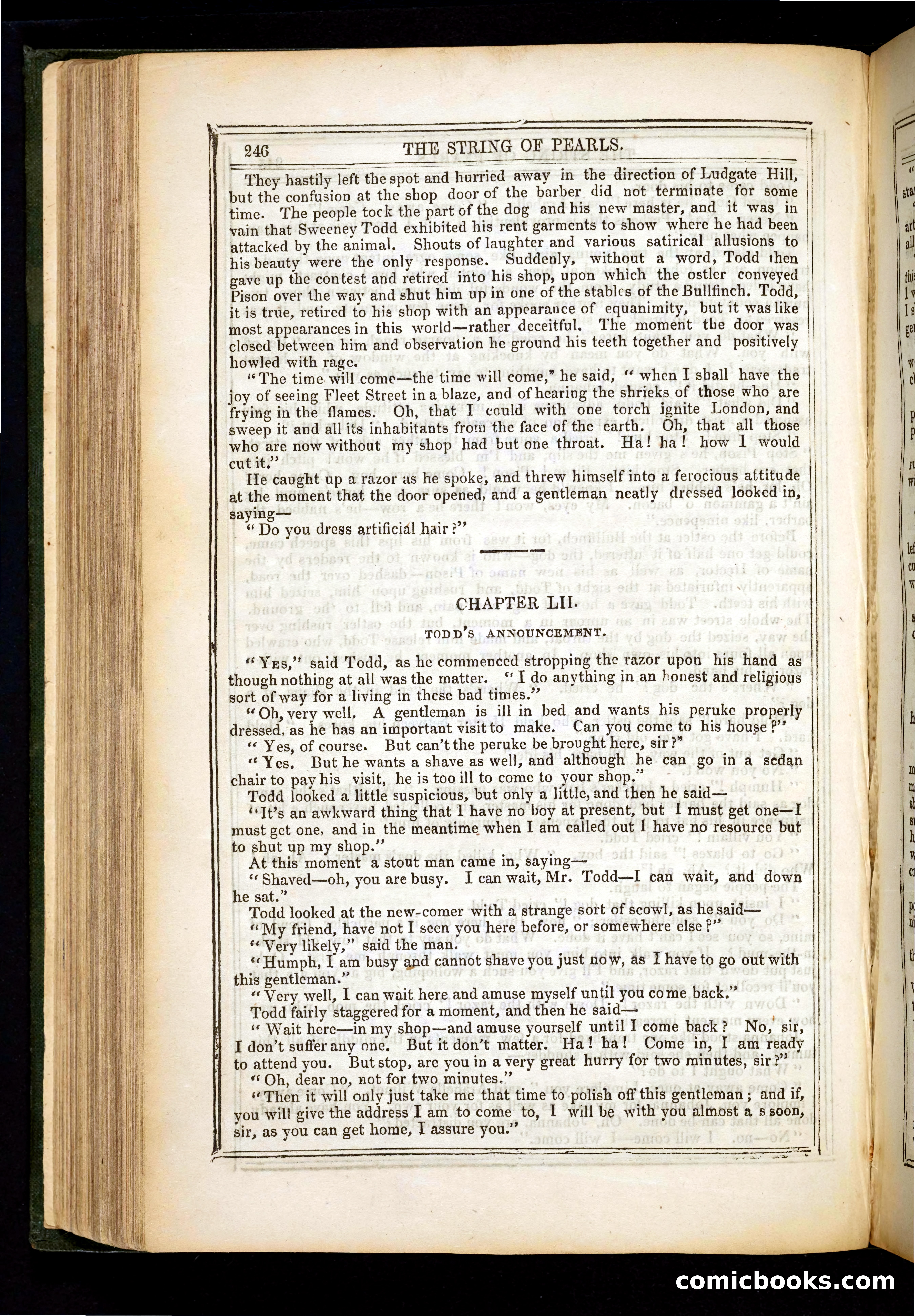 The String of Pearls; or, The Barber of Fleet Street — page 254 of 396