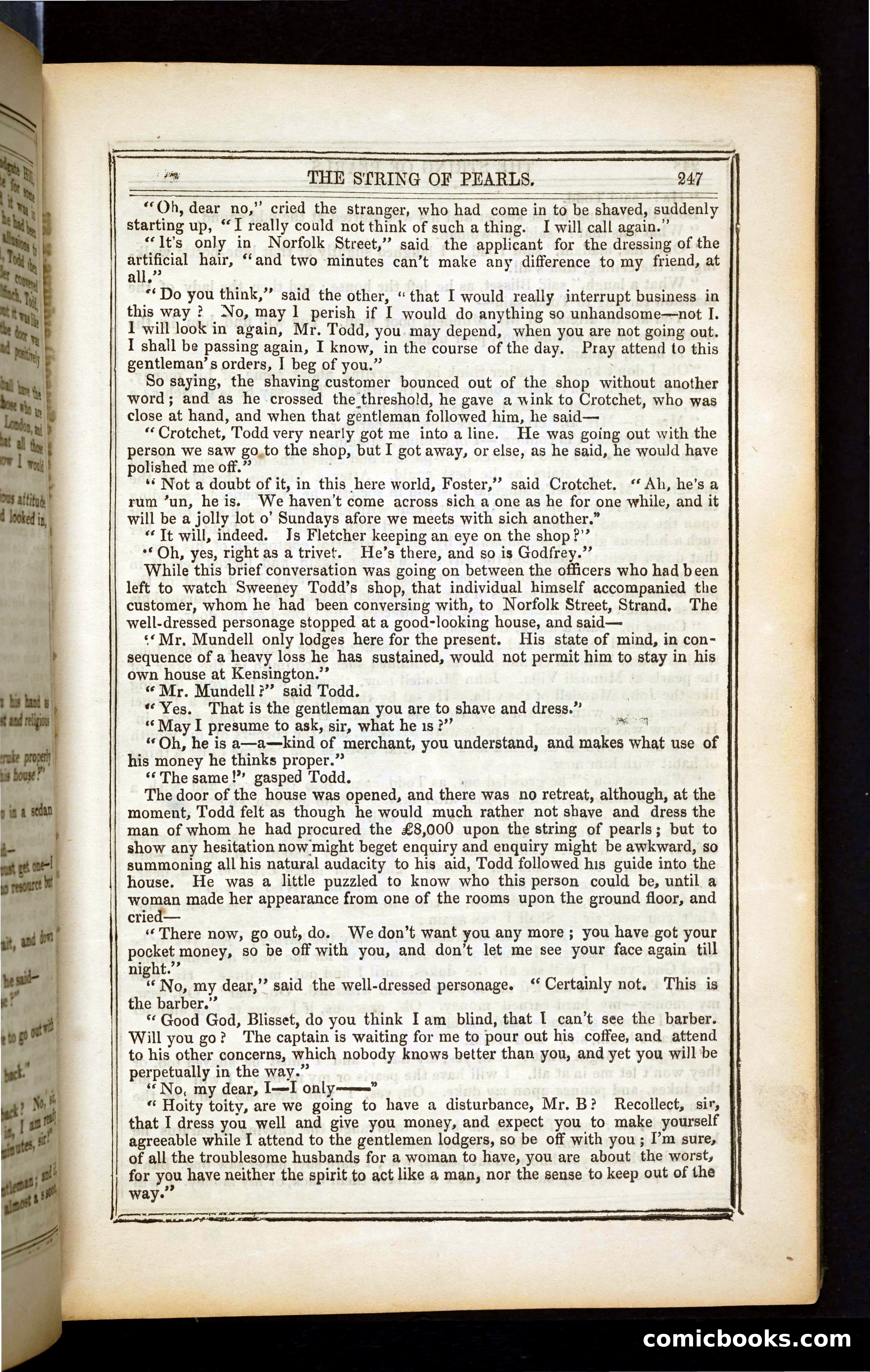 The String of Pearls; or, The Barber of Fleet Street — page 255 of 396