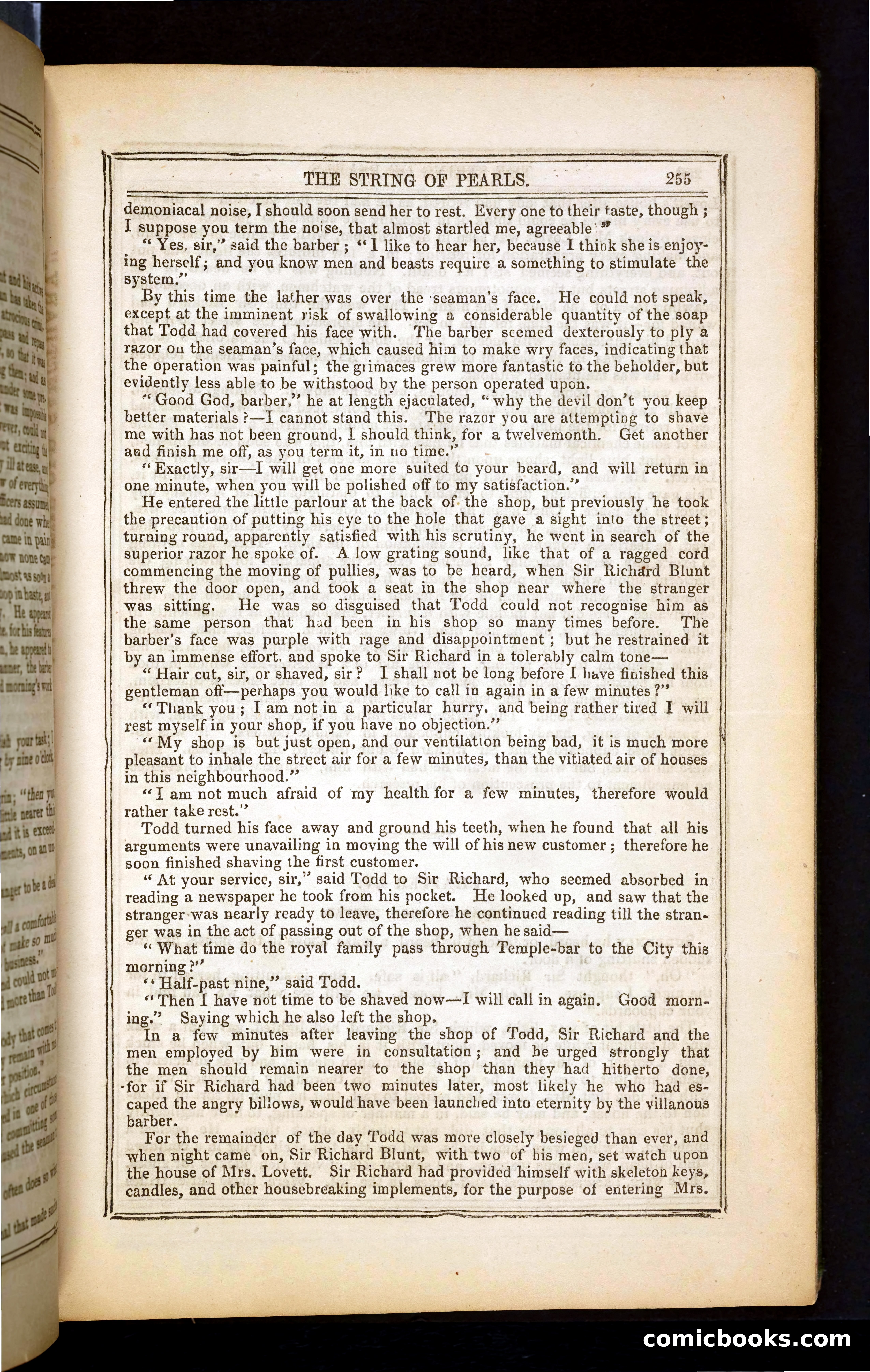 The String of Pearls; or, The Barber of Fleet Street — page 263 of 396
