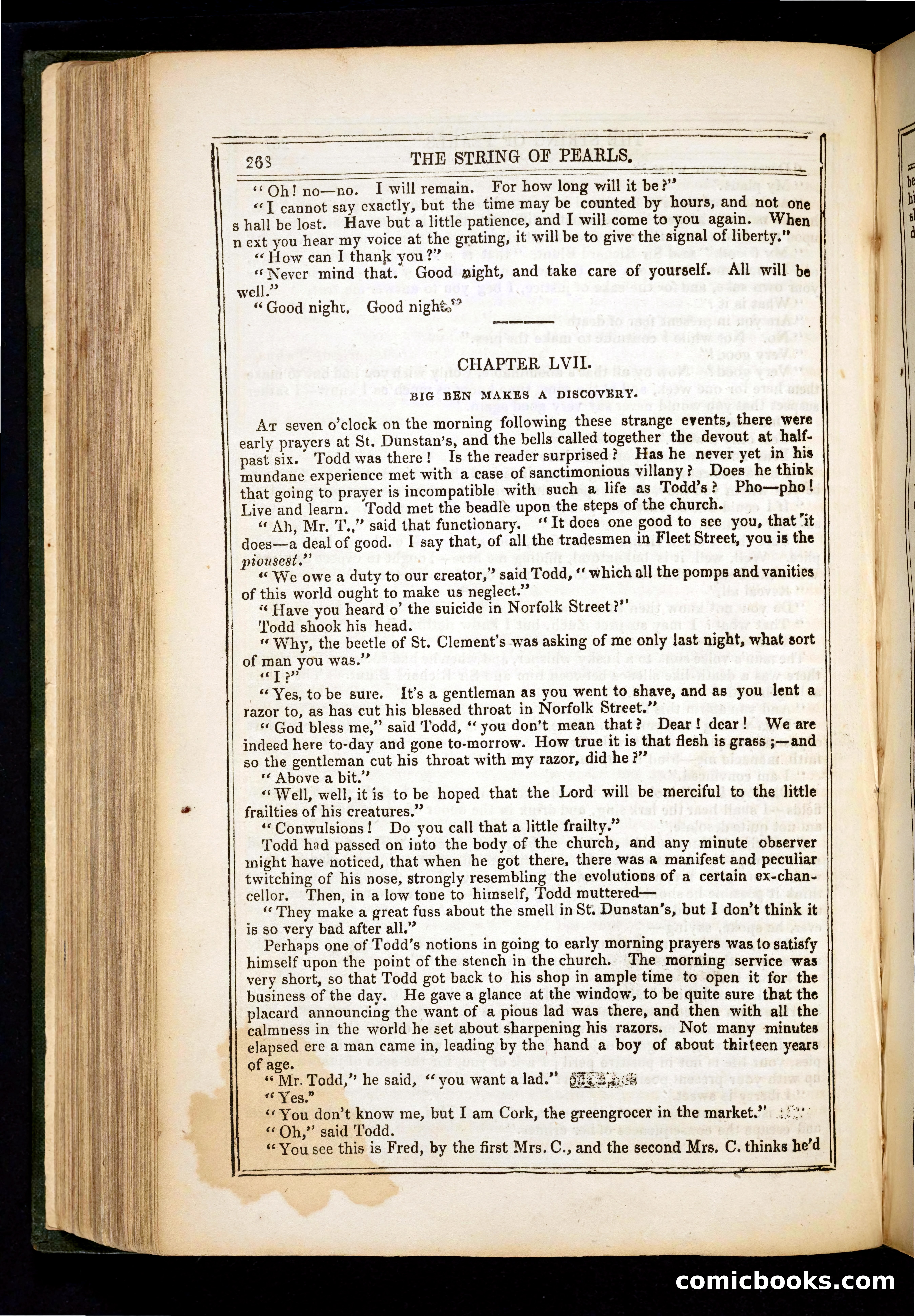 The String of Pearls; or, The Barber of Fleet Street — page 276 of 396