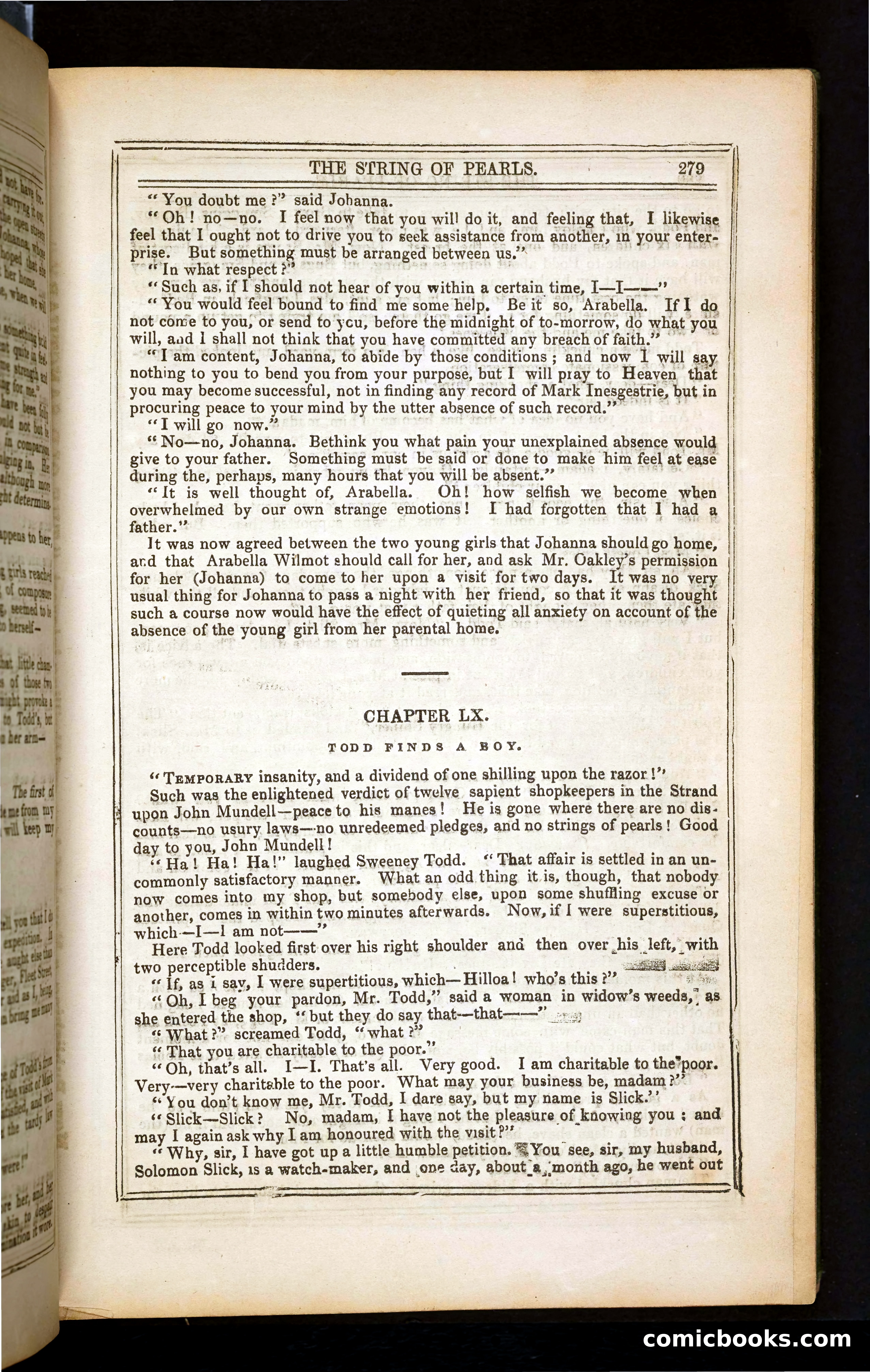 The String of Pearls; or, The Barber of Fleet Street — page 287 of 396