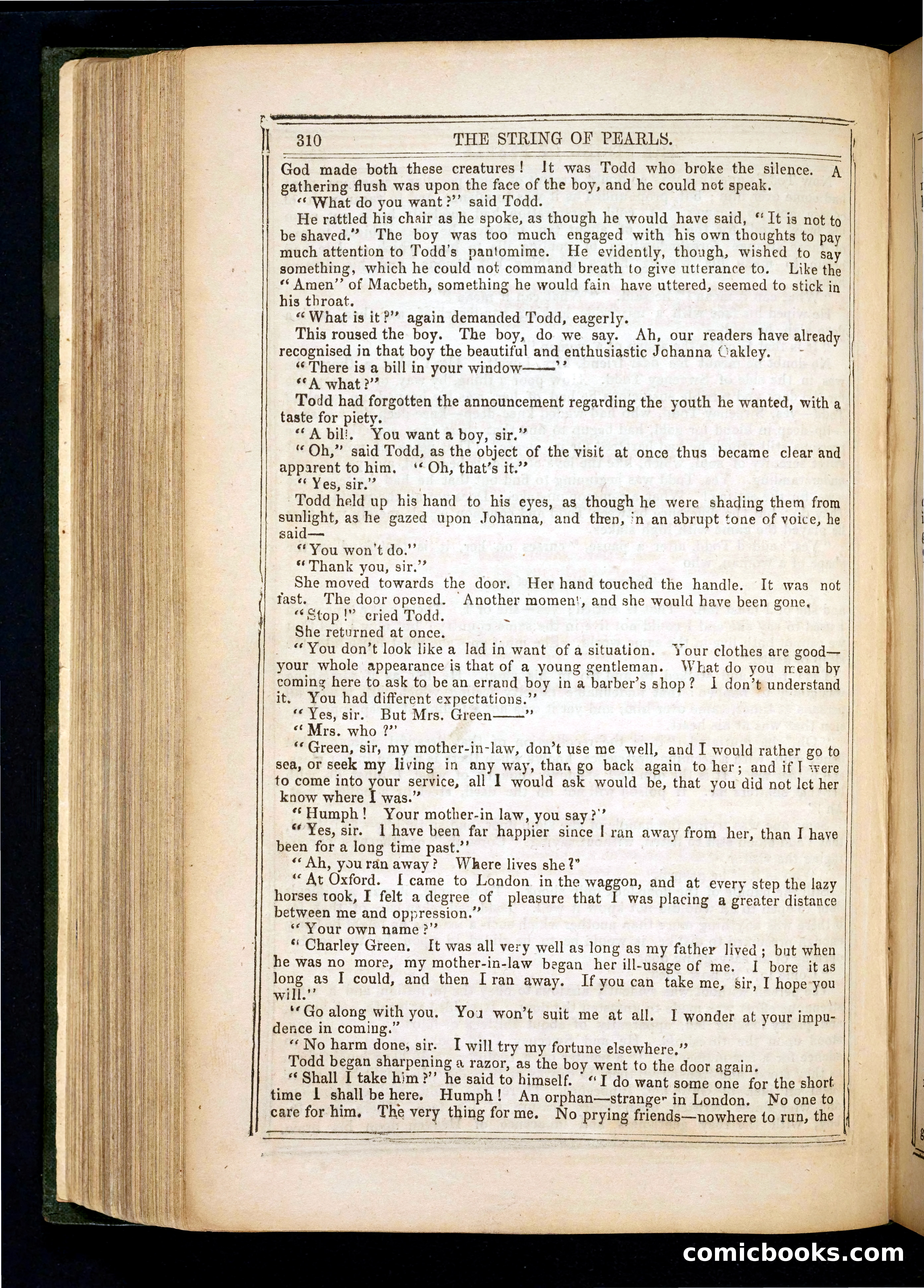 The String of Pearls; or, The Barber of Fleet Street — page 318 of 396