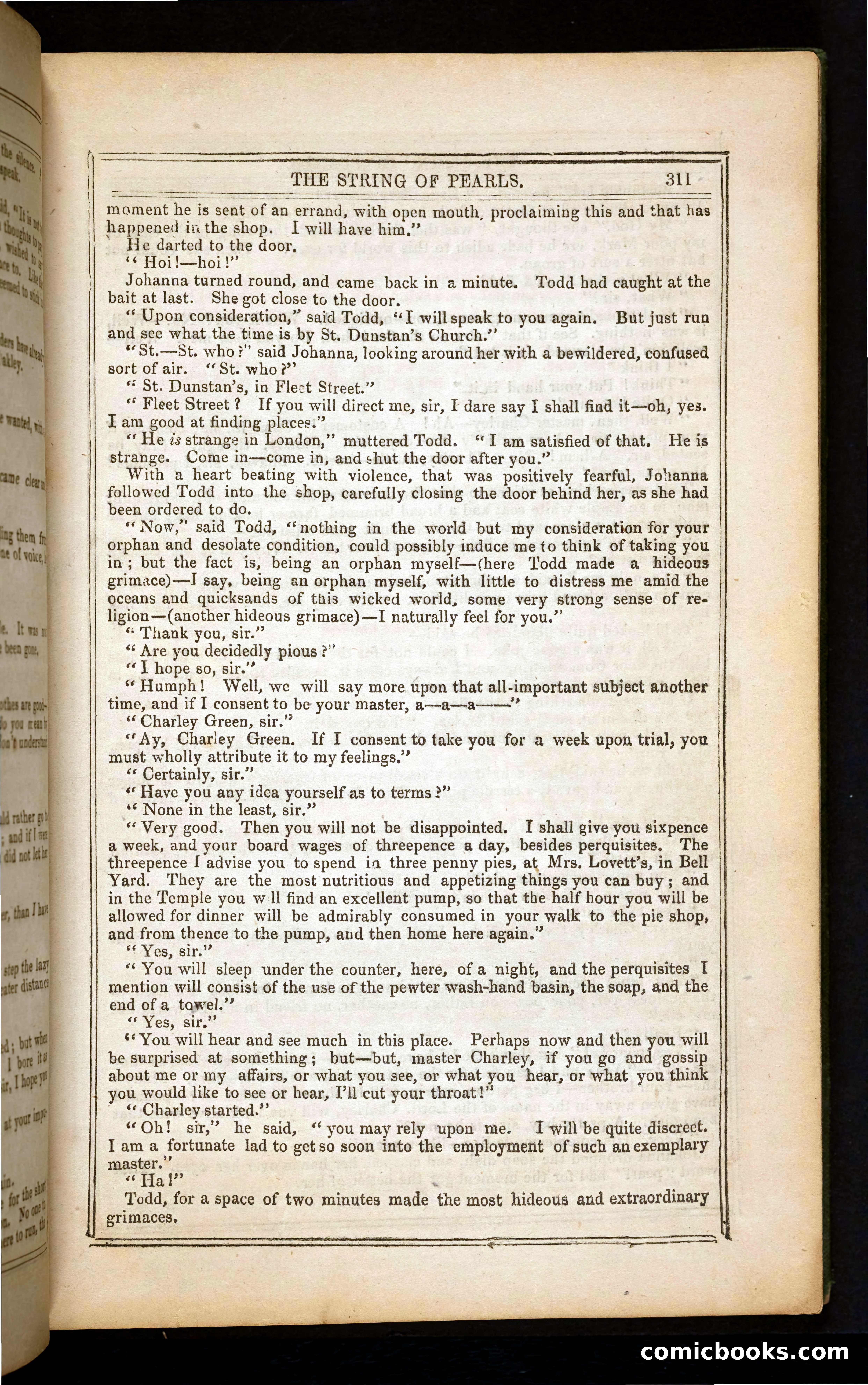 The String of Pearls; or, The Barber of Fleet Street — page 319 of 396