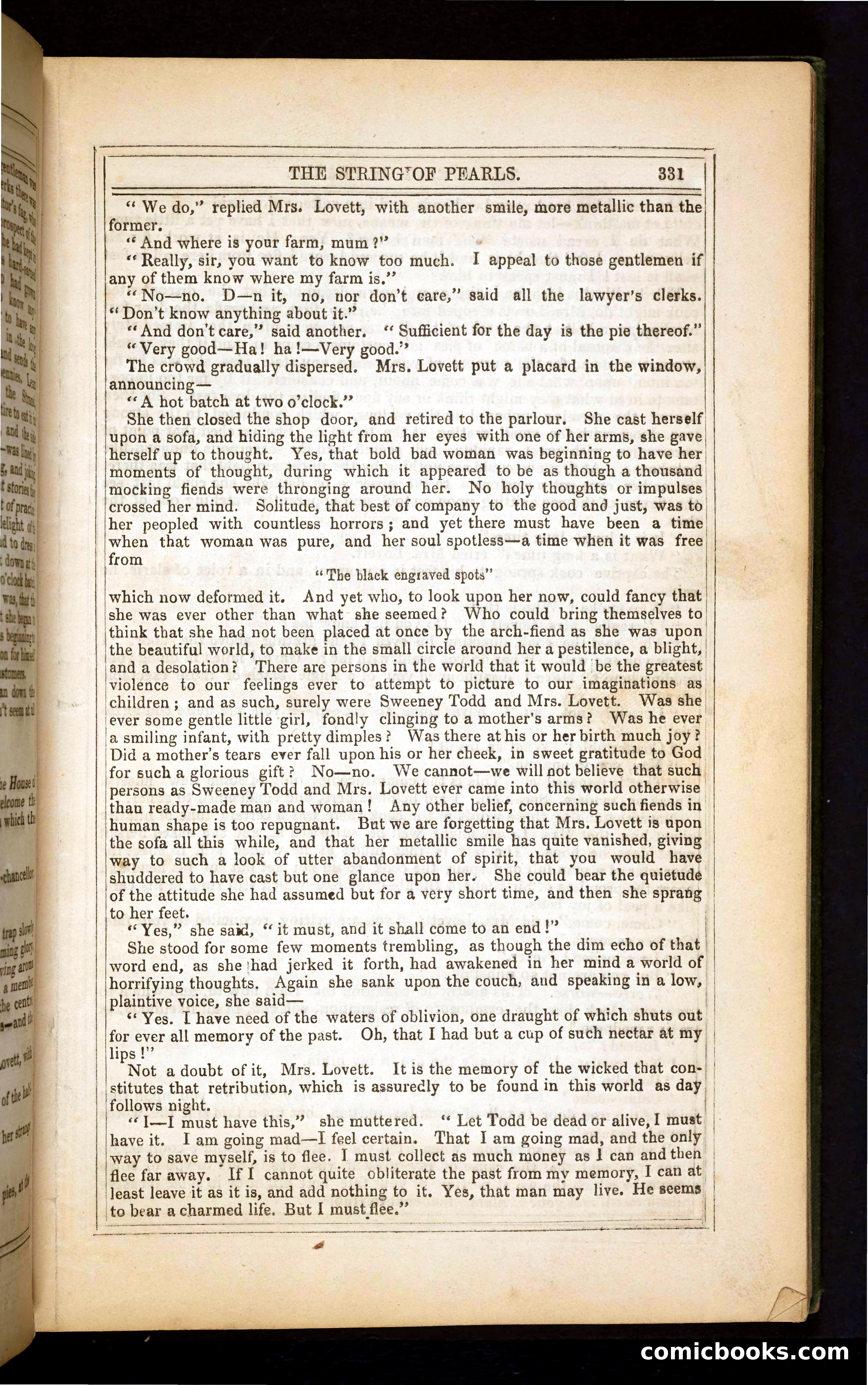The String of Pearls; or, The Barber of Fleet Street — page 339 of 396