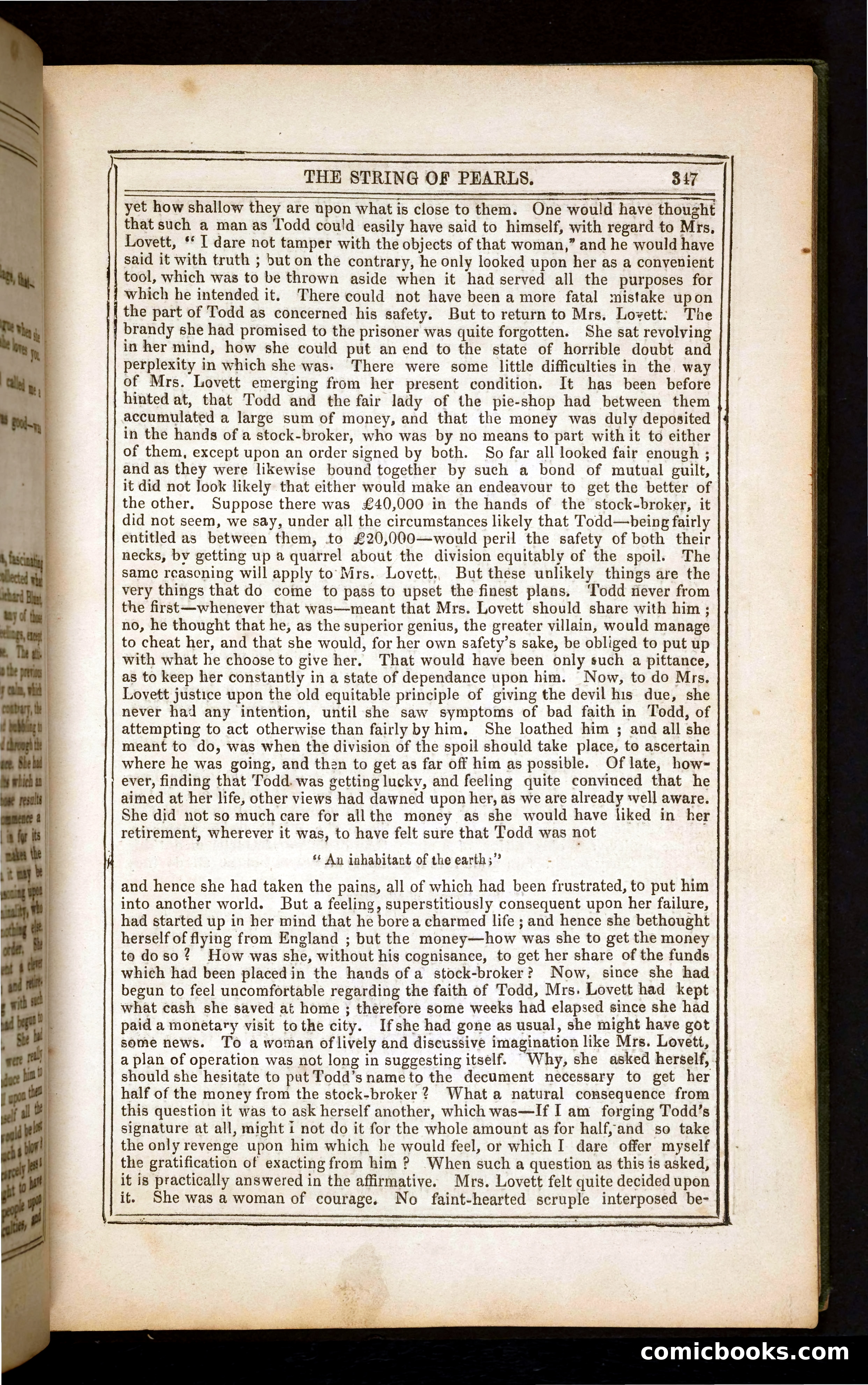 The String of Pearls; or, The Barber of Fleet Street — page 355 of 396
