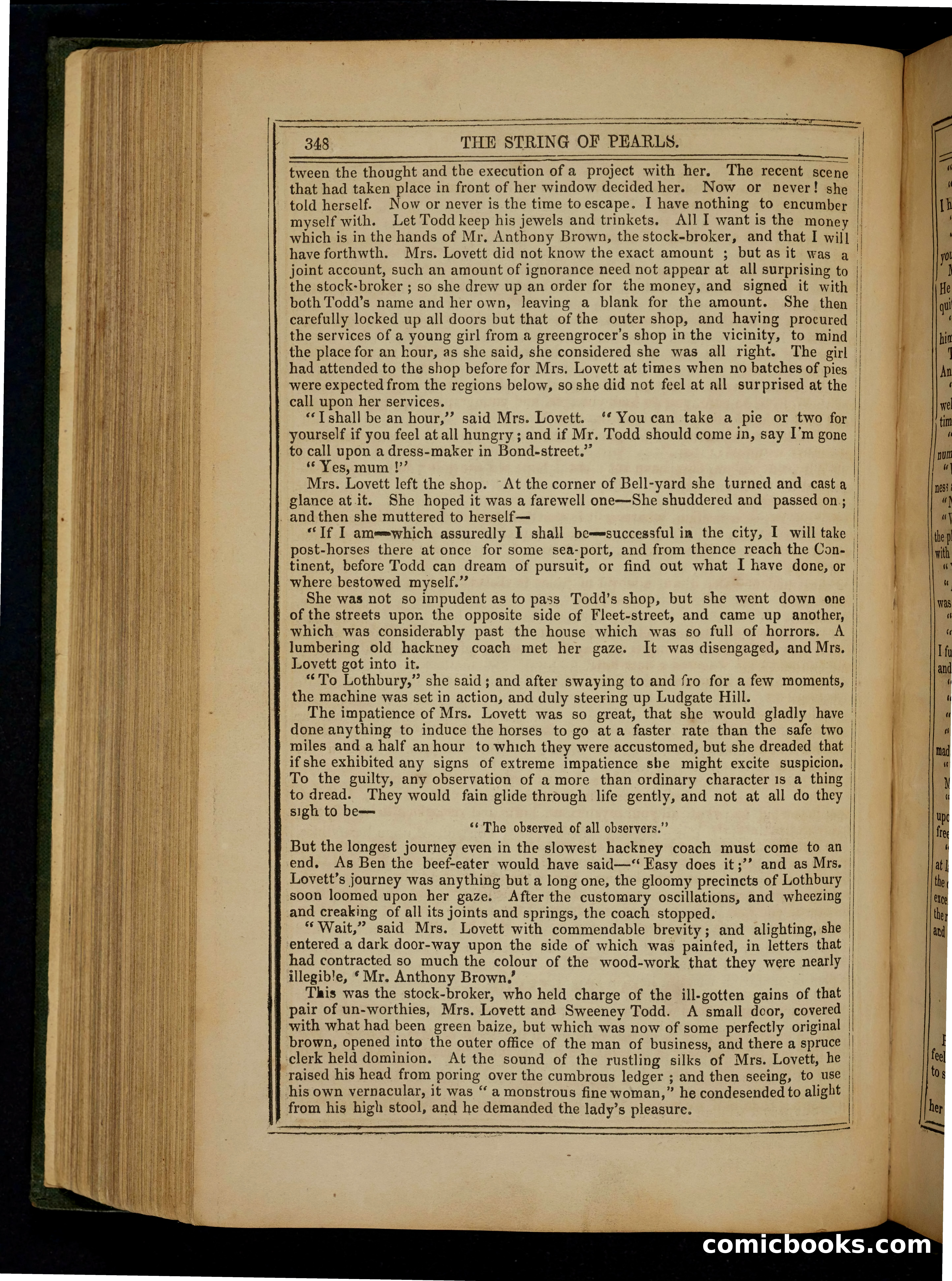 The String of Pearls; or, The Barber of Fleet Street — page 356 of 396
