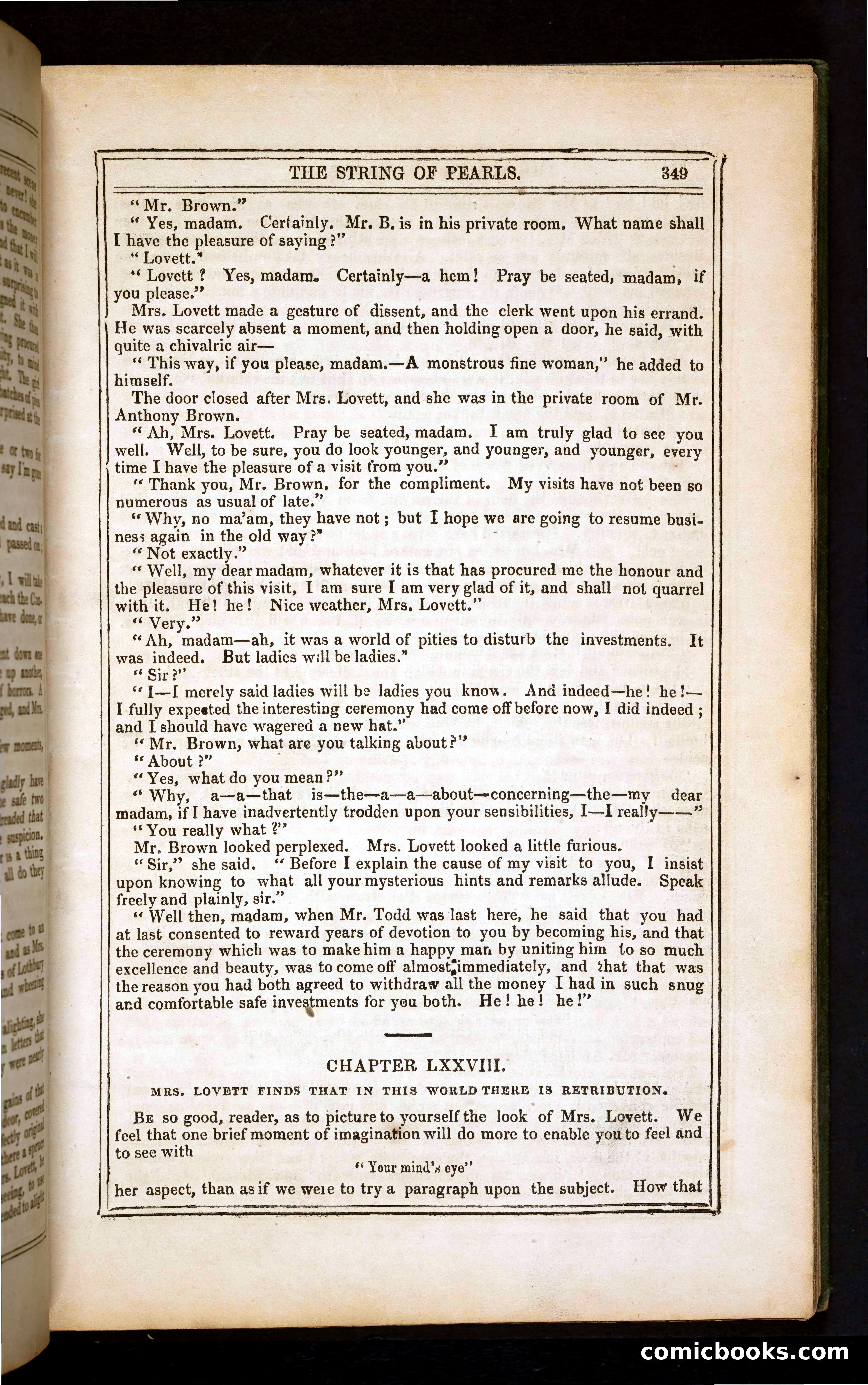The String of Pearls; or, The Barber of Fleet Street — page 357 of 396