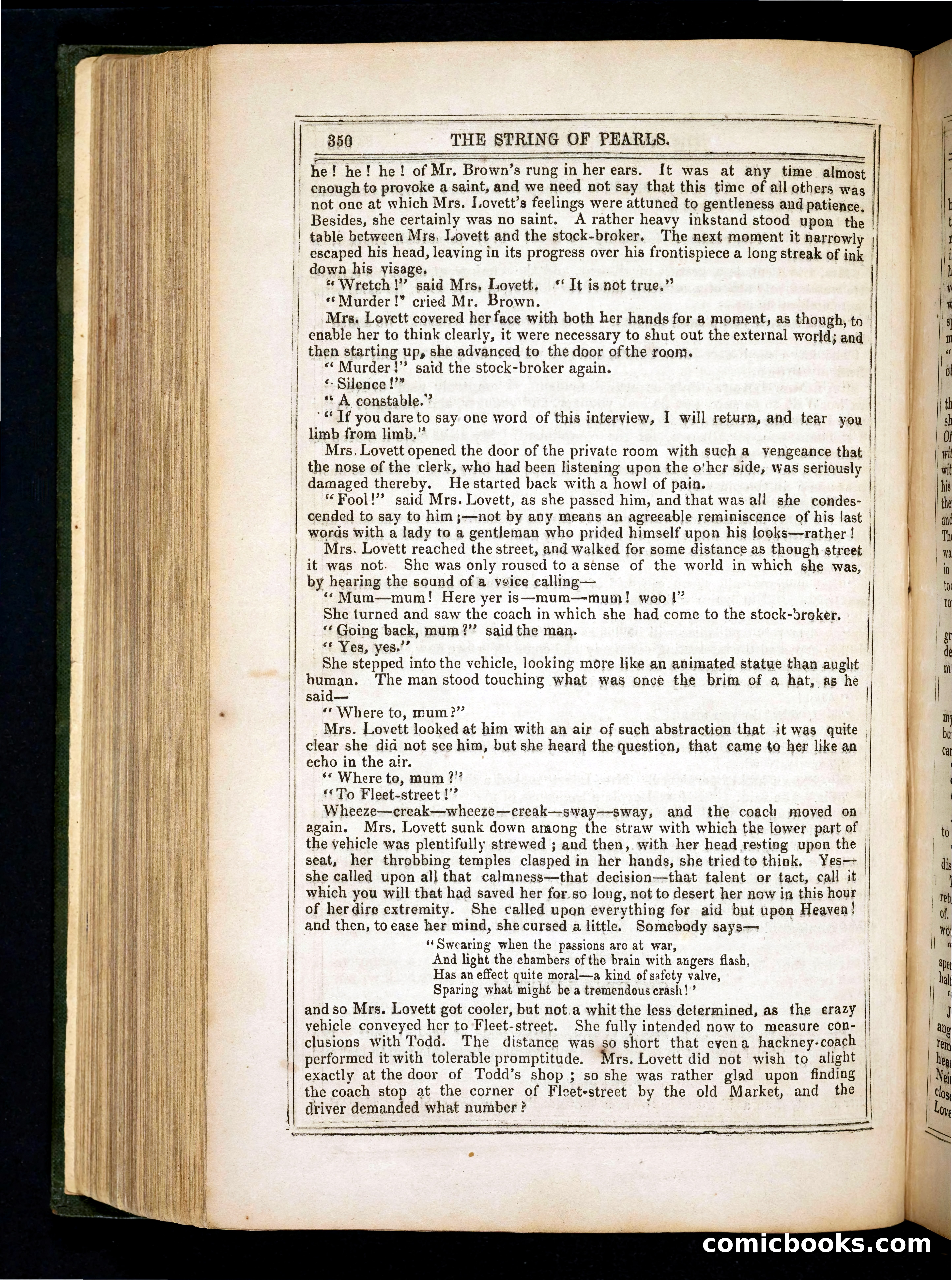 The String of Pearls; or, The Barber of Fleet Street — page 358 of 396
