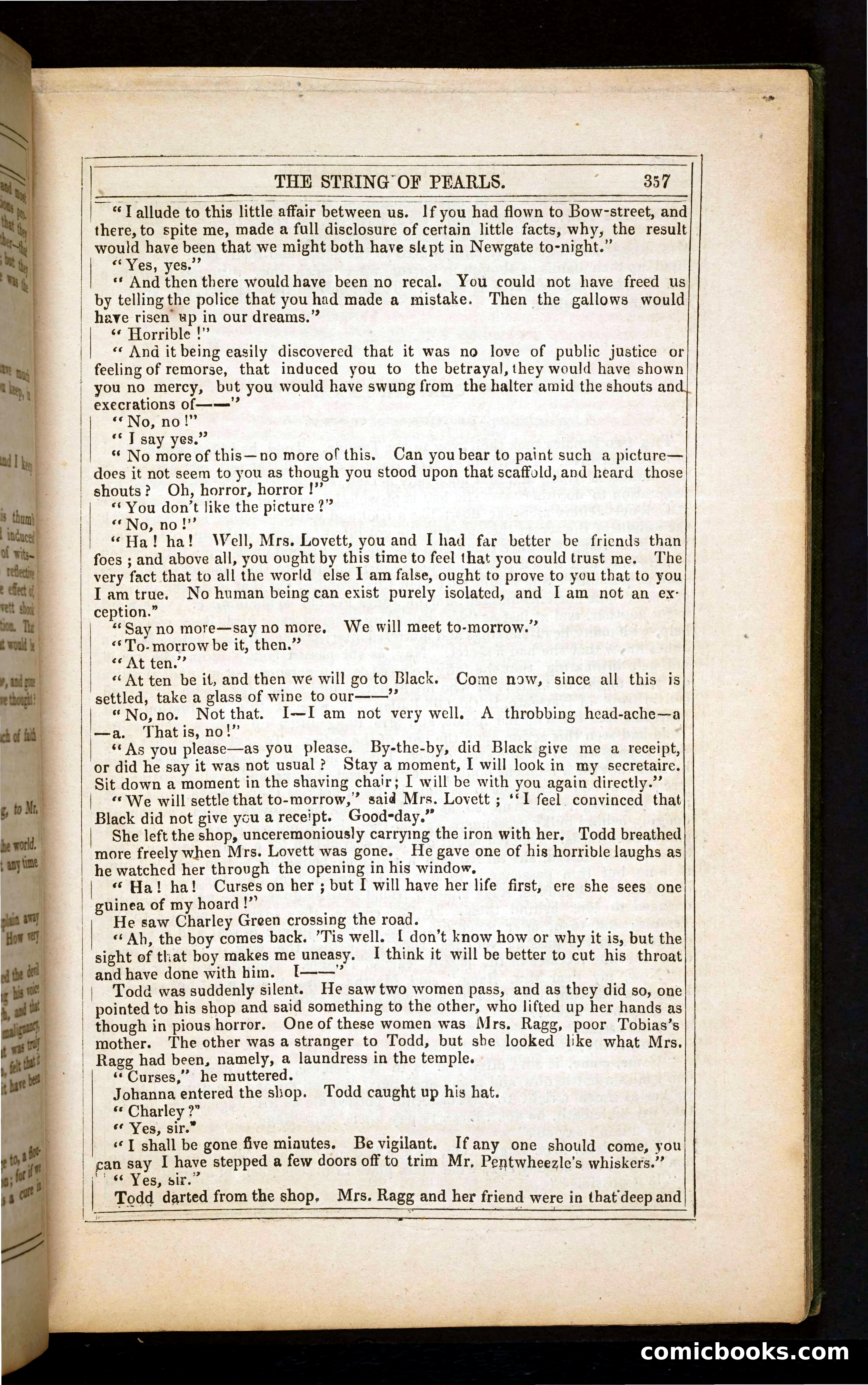 The String of Pearls; or, The Barber of Fleet Street — page 365 of 396