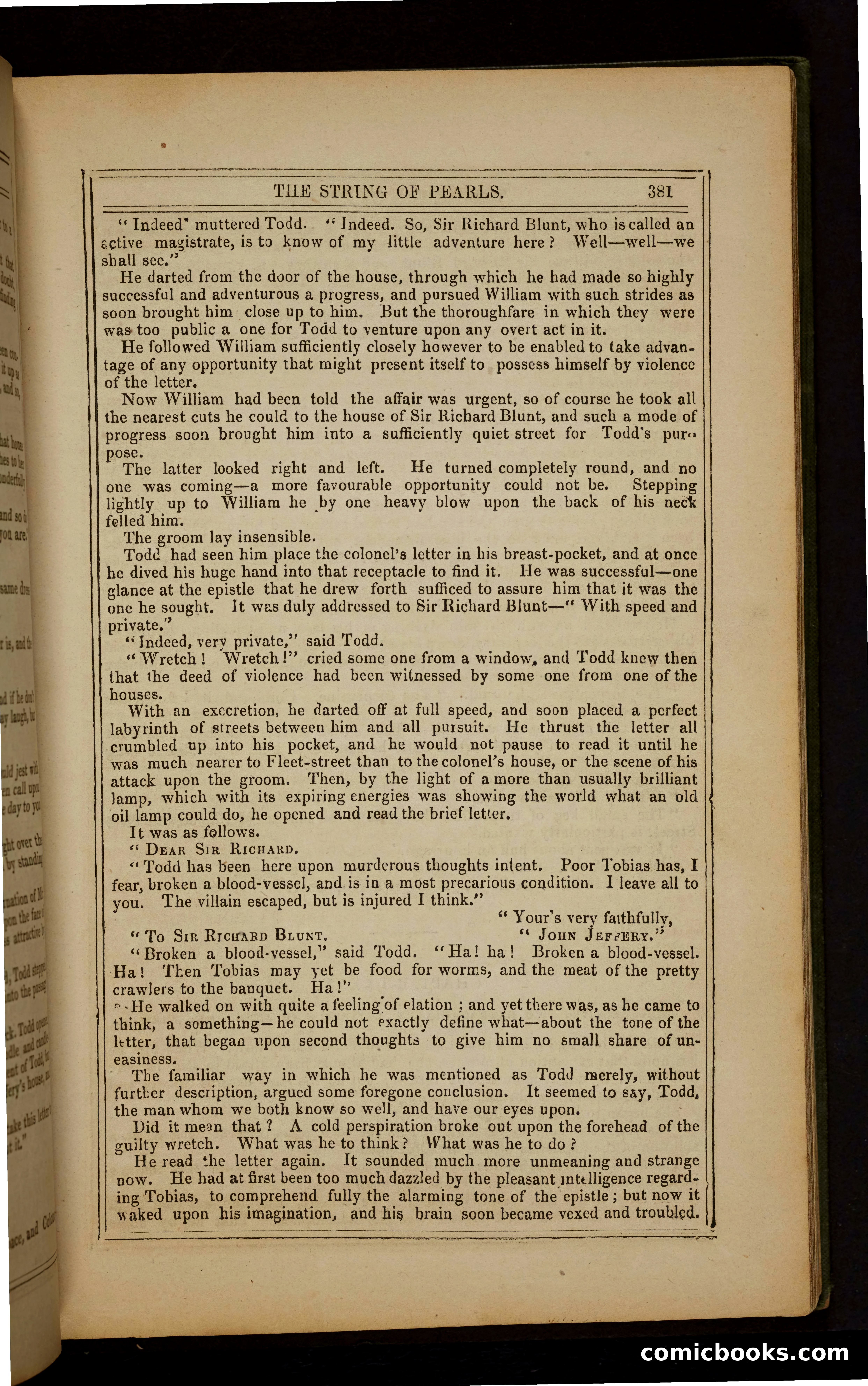 The String of Pearls; or, The Barber of Fleet Street — page 389 of 396