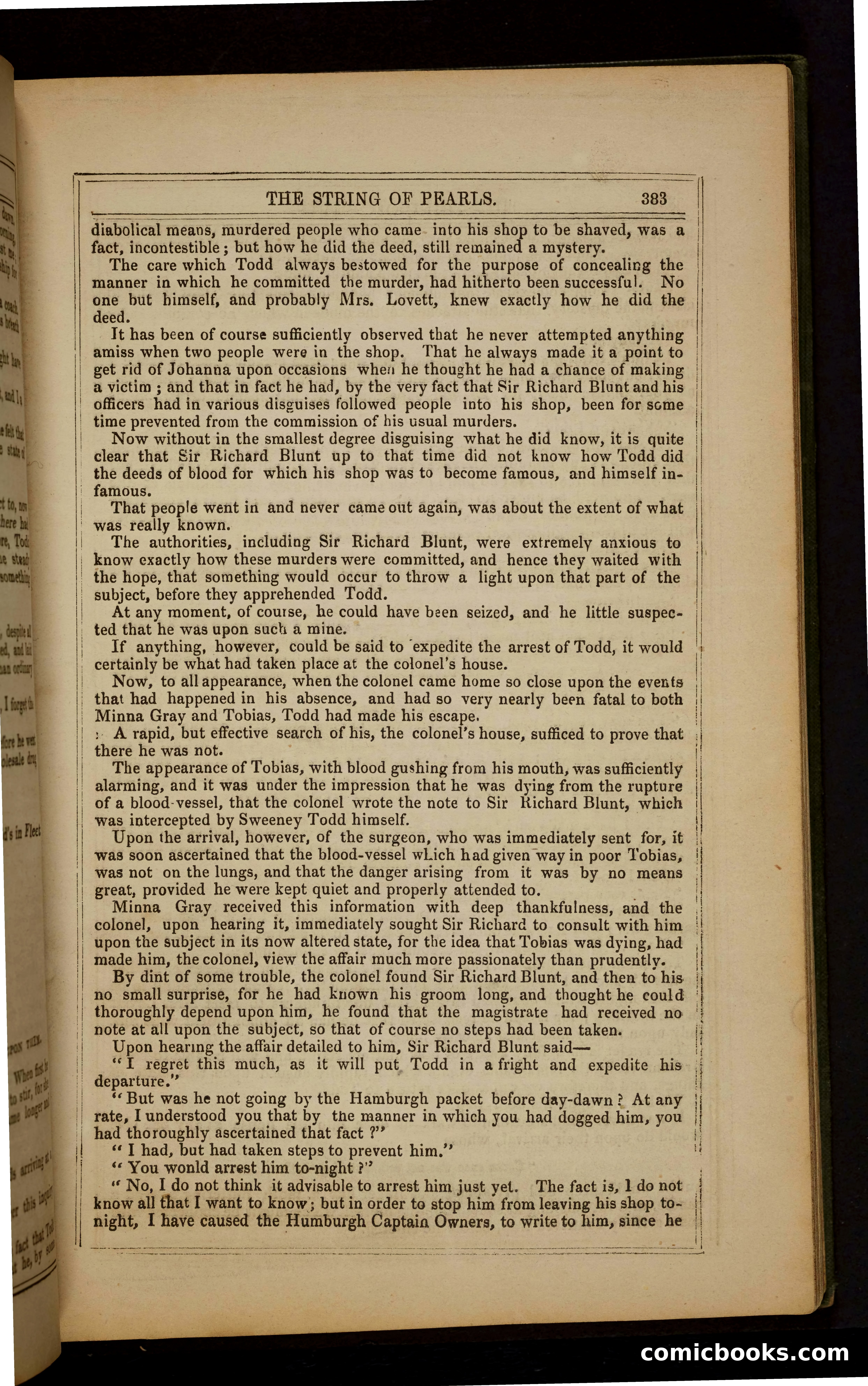 The String of Pearls; or, The Barber of Fleet Street — page 391 of 396