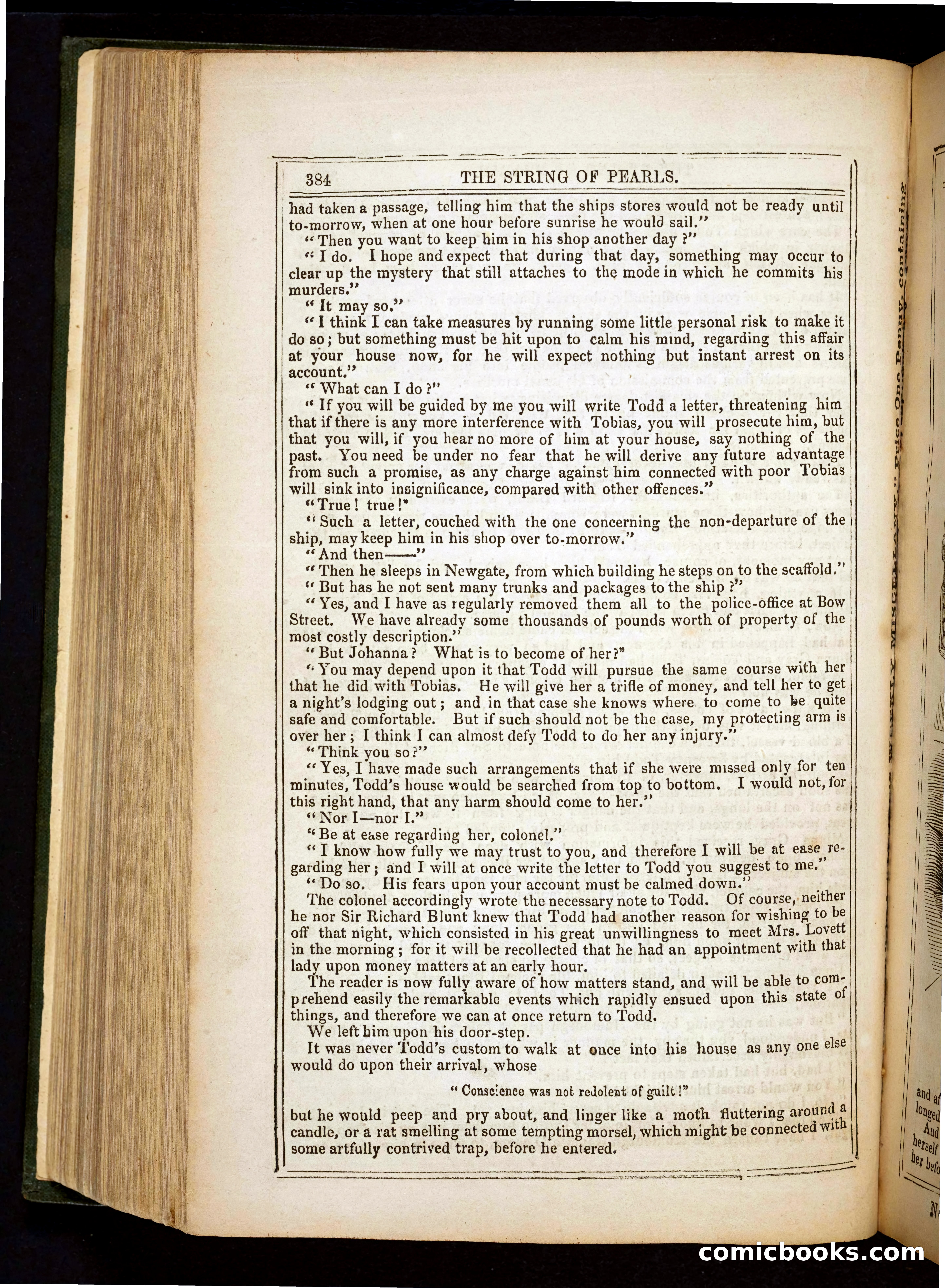 The String of Pearls; or, The Barber of Fleet Street — page 392 of 396