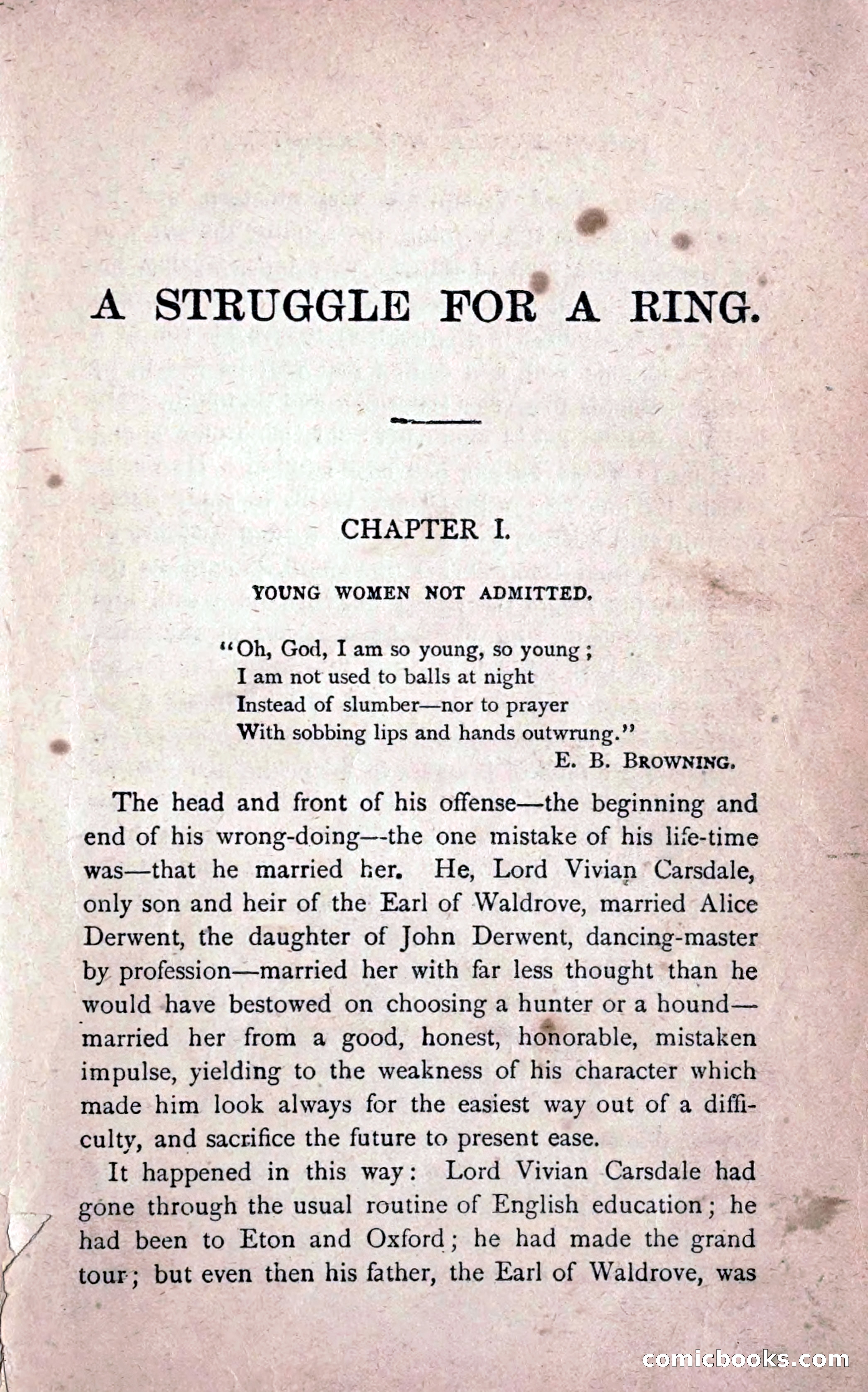 A Struggle for a Ring — page 13 of 396