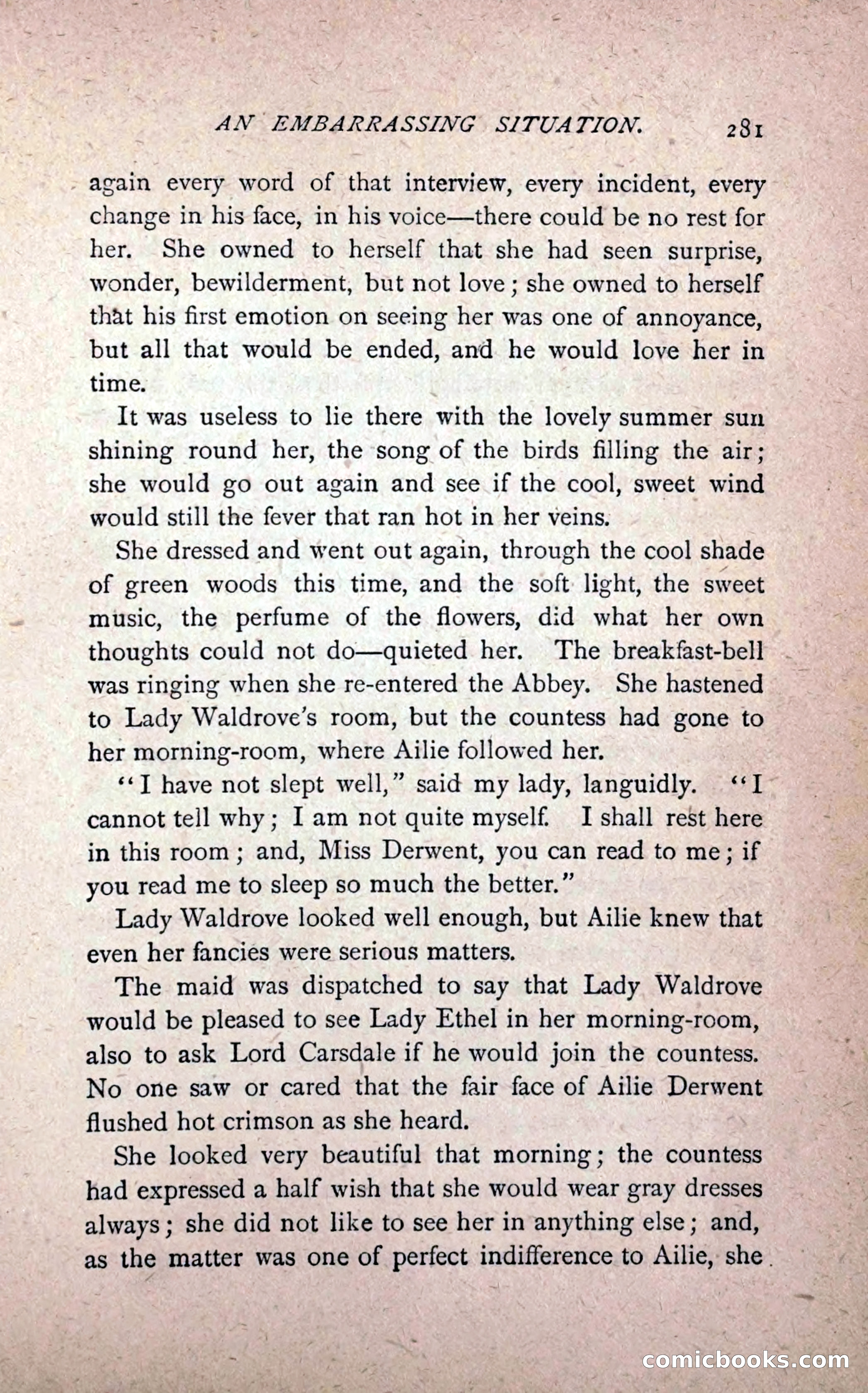 A Struggle for a Ring — page 285 of 396