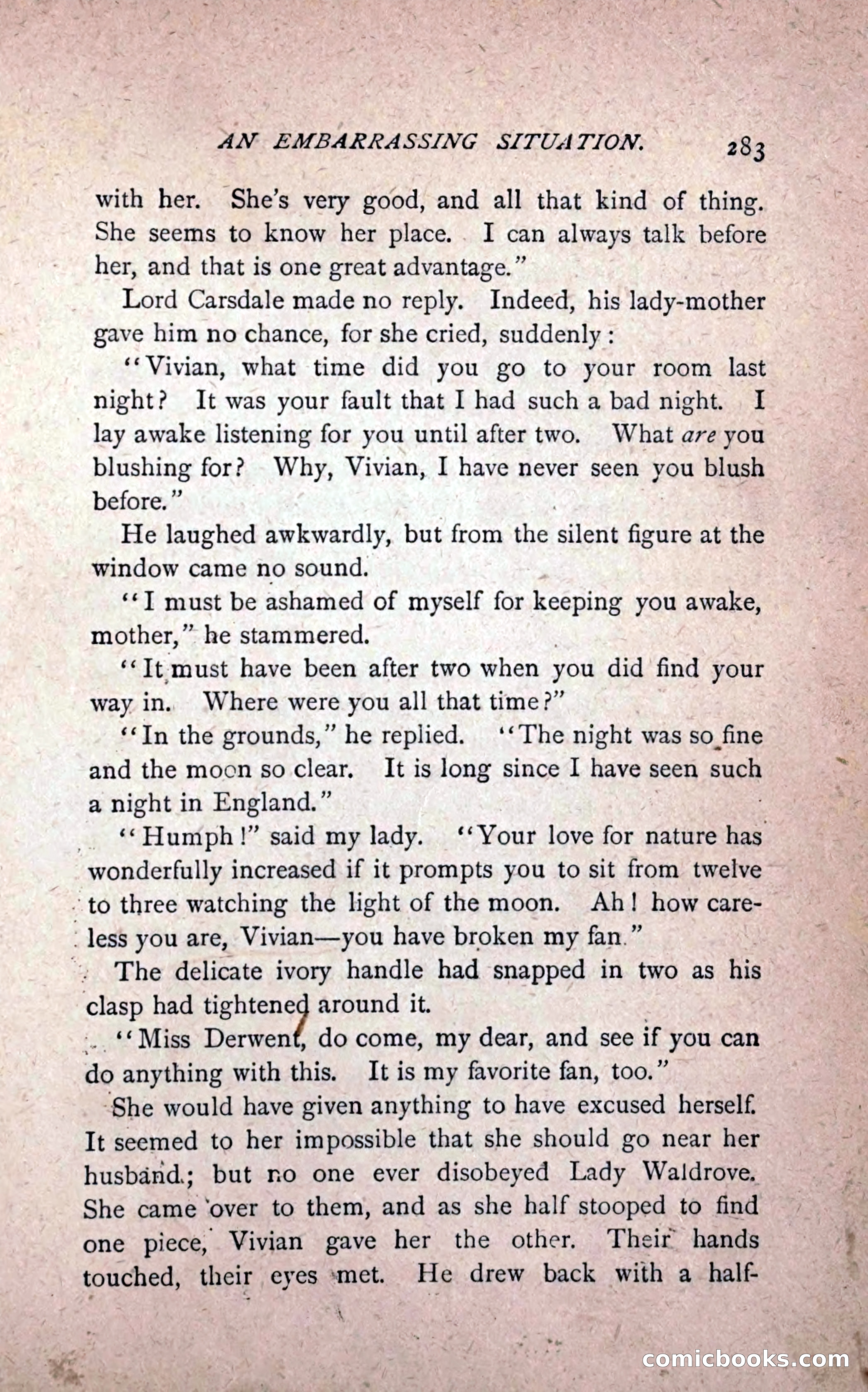 A Struggle for a Ring — page 287 of 396