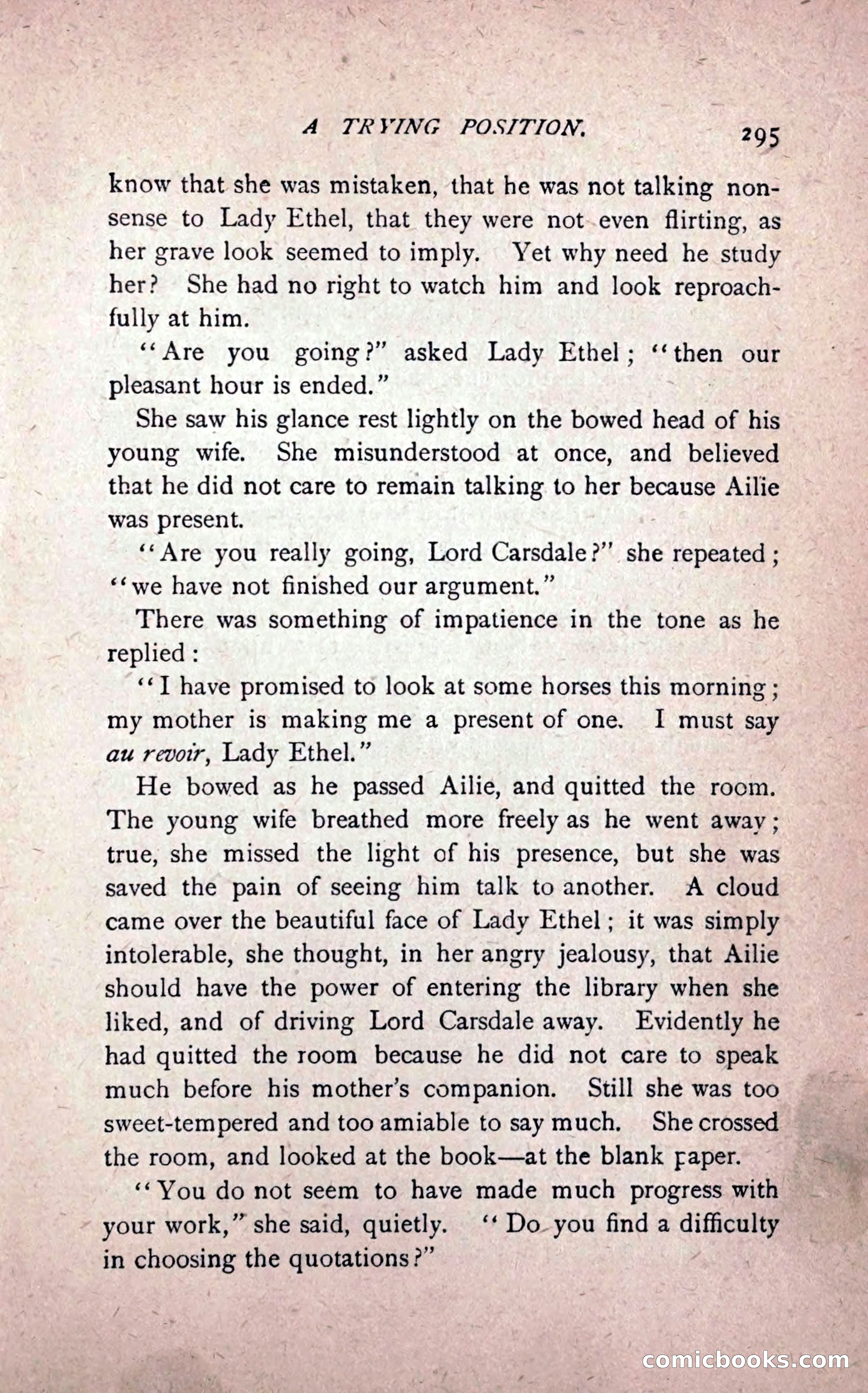A Struggle for a Ring — page 299 of 396