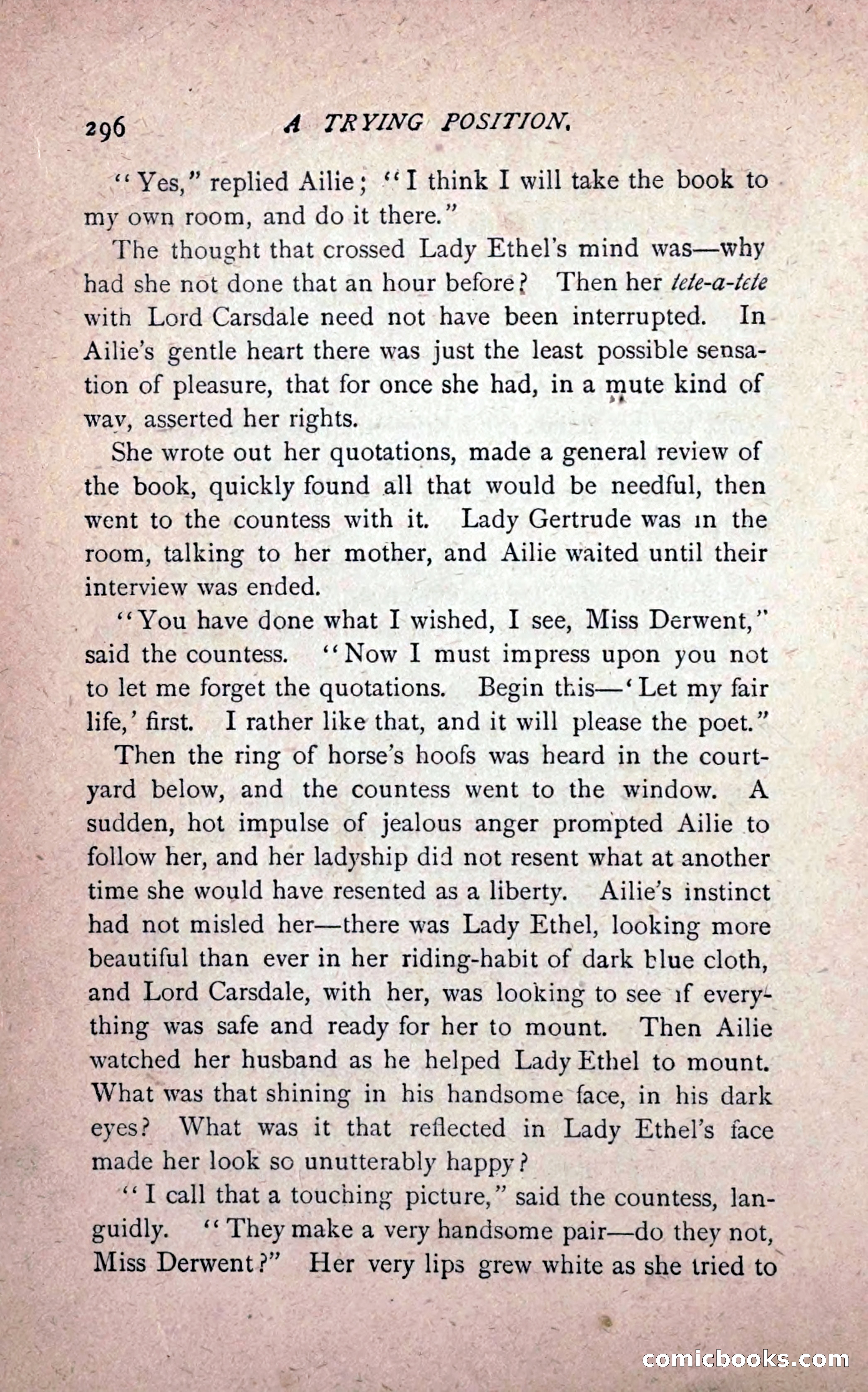 A Struggle for a Ring — page 300 of 396