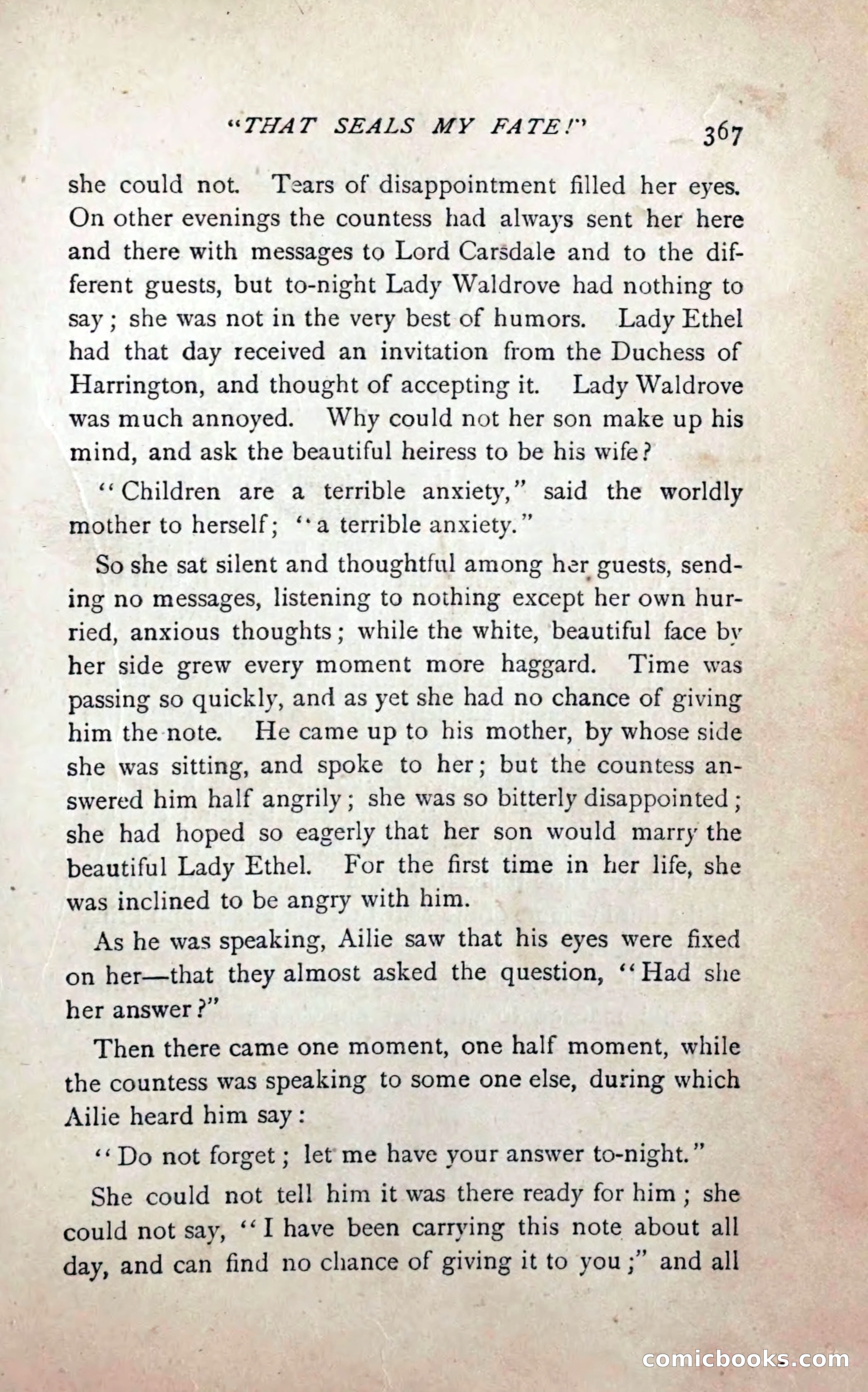 A Struggle for a Ring — page 371 of 396