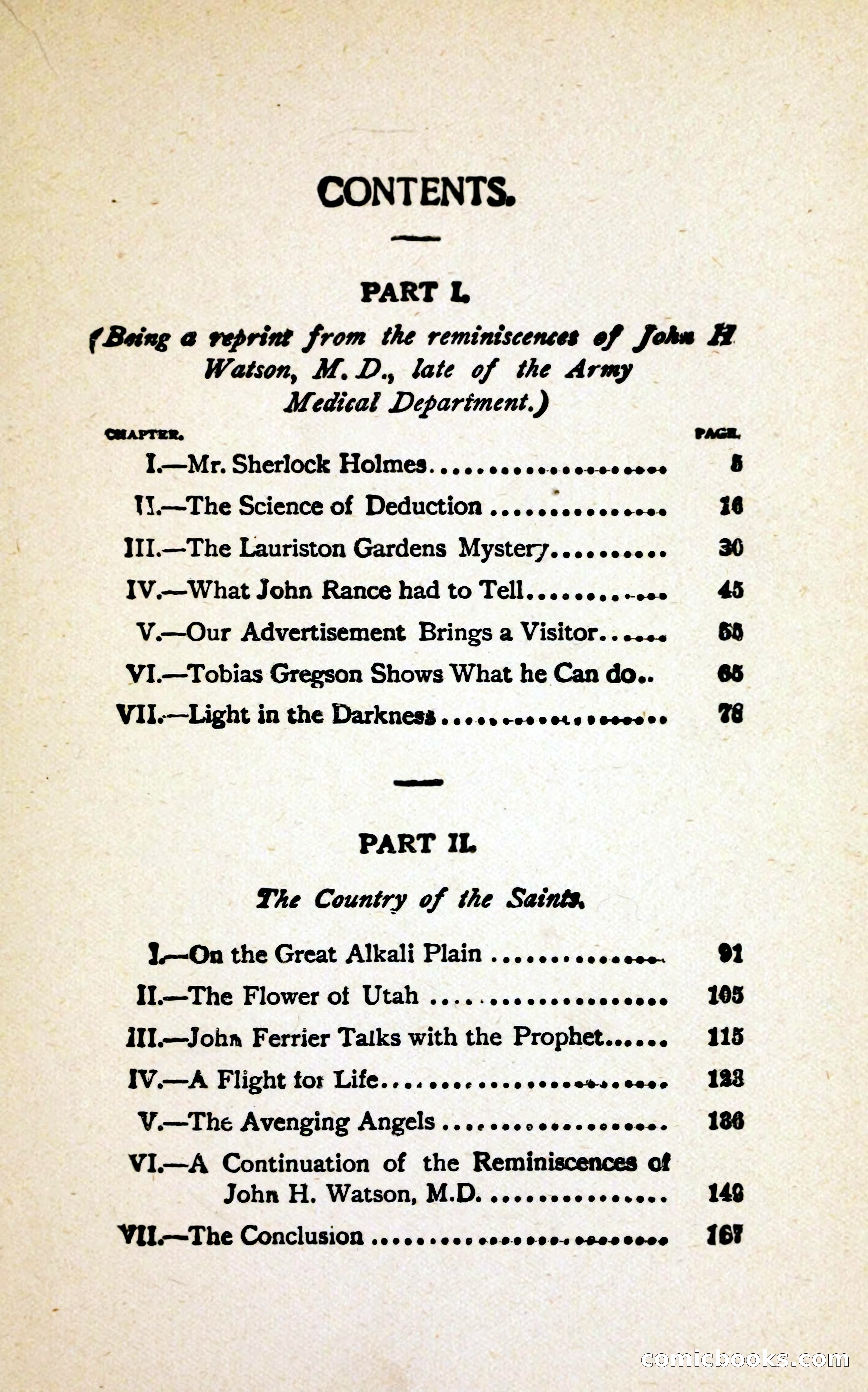 A Study in Scarlet (Serial Edition Cover) — page 11 of 196