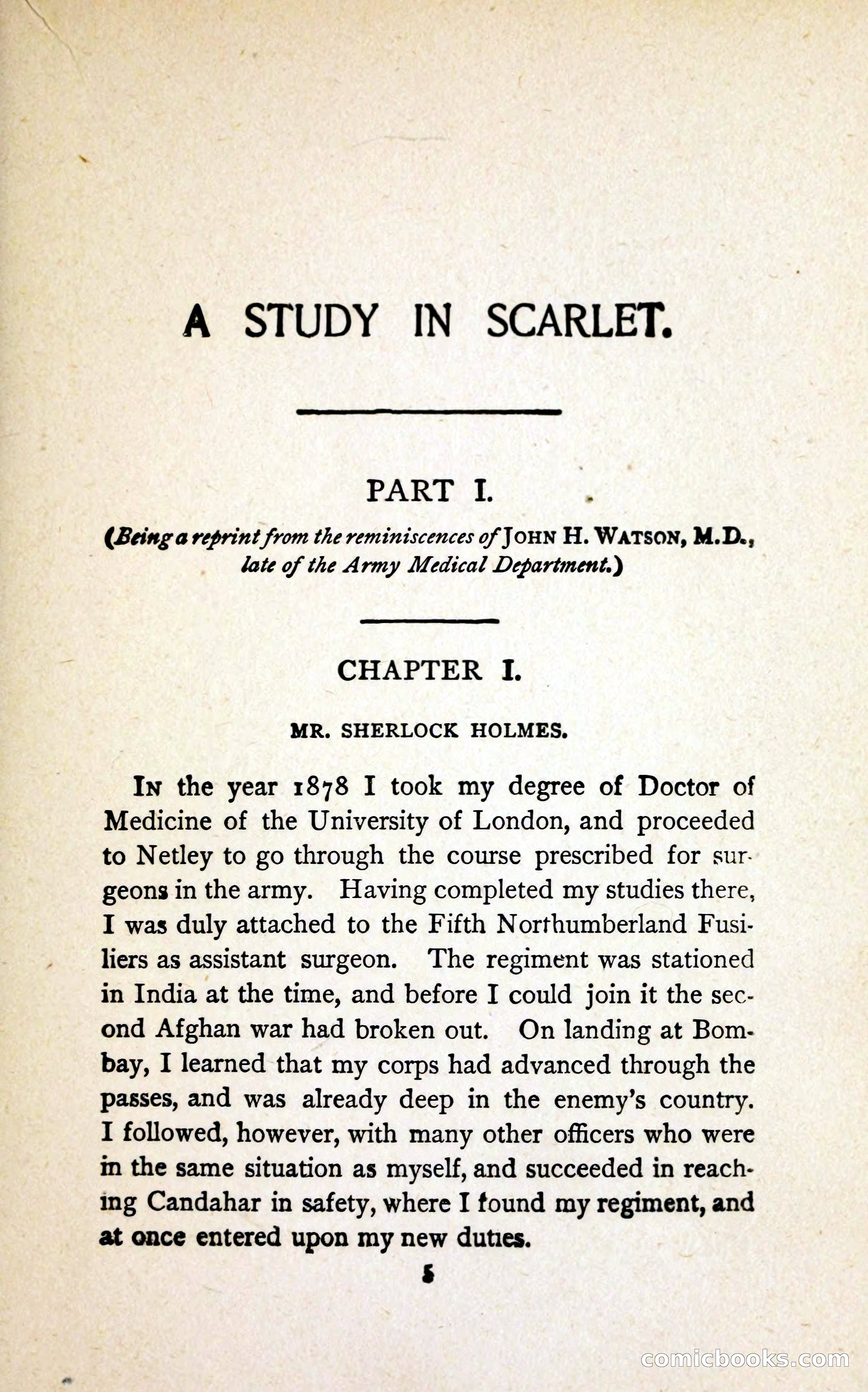 A Study in Scarlet (Serial Edition Cover) — page 13 of 196