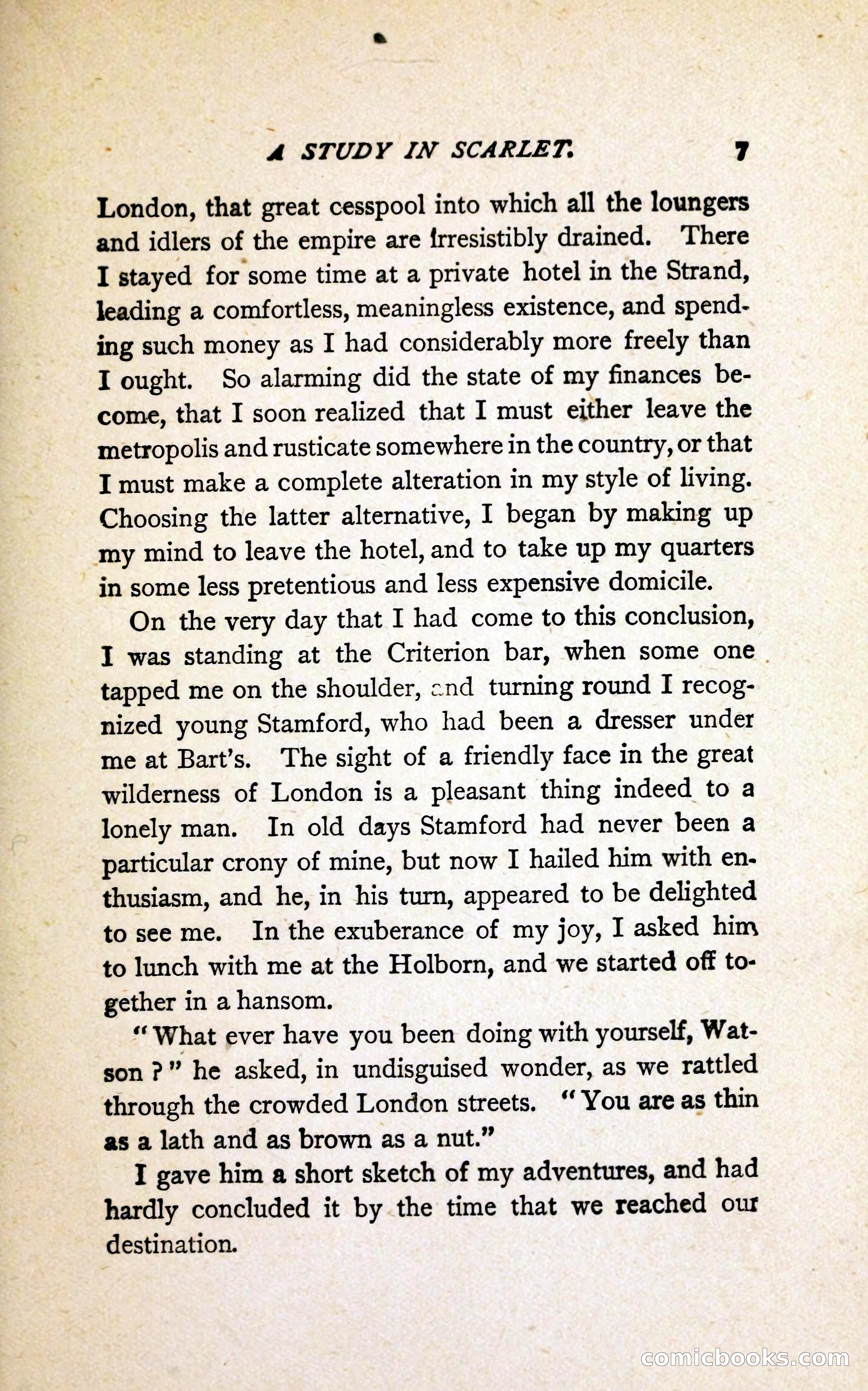 A Study in Scarlet (Serial Edition Cover) — page 15 of 196