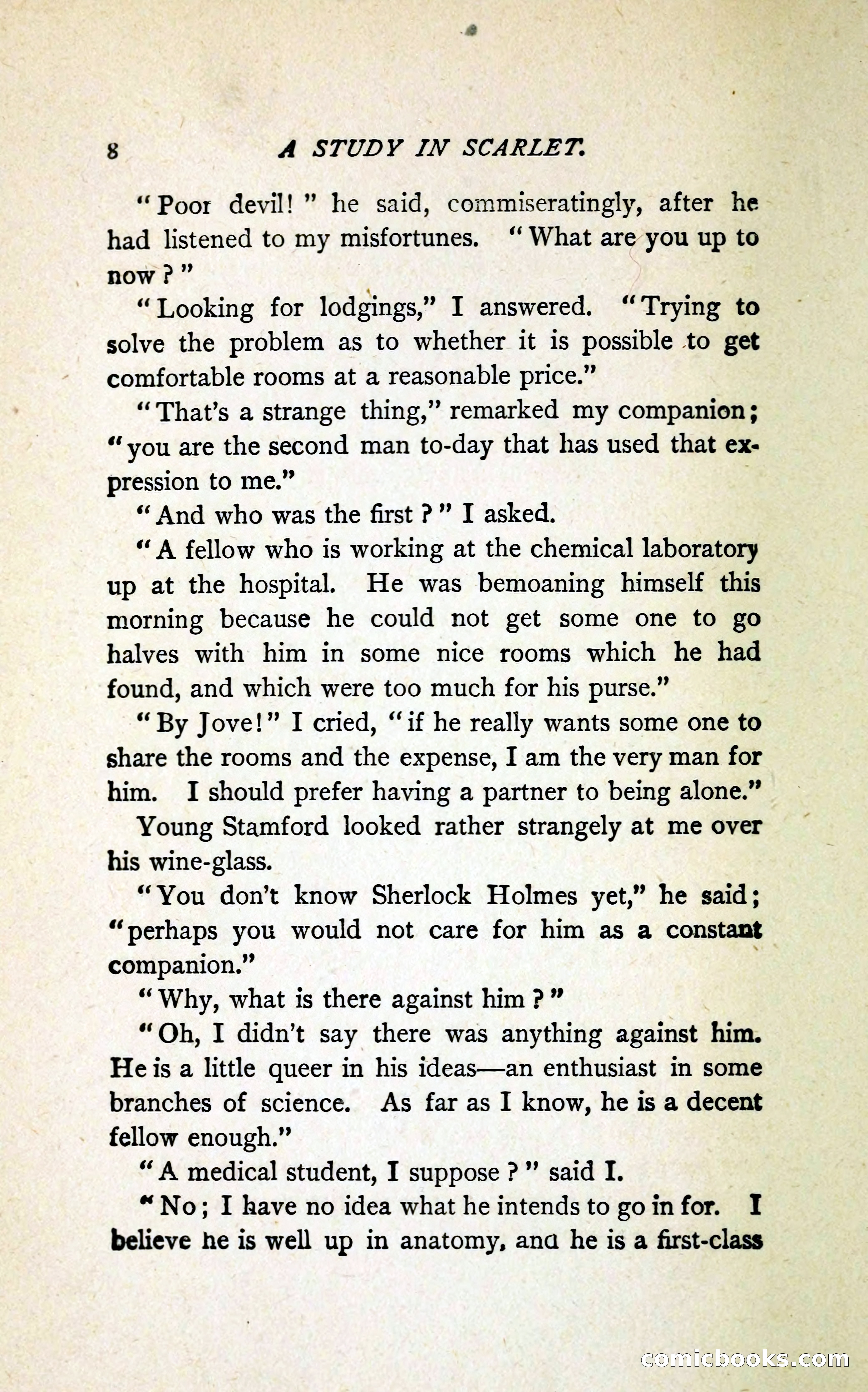 A Study in Scarlet (Serial Edition Cover) — page 16 of 196
