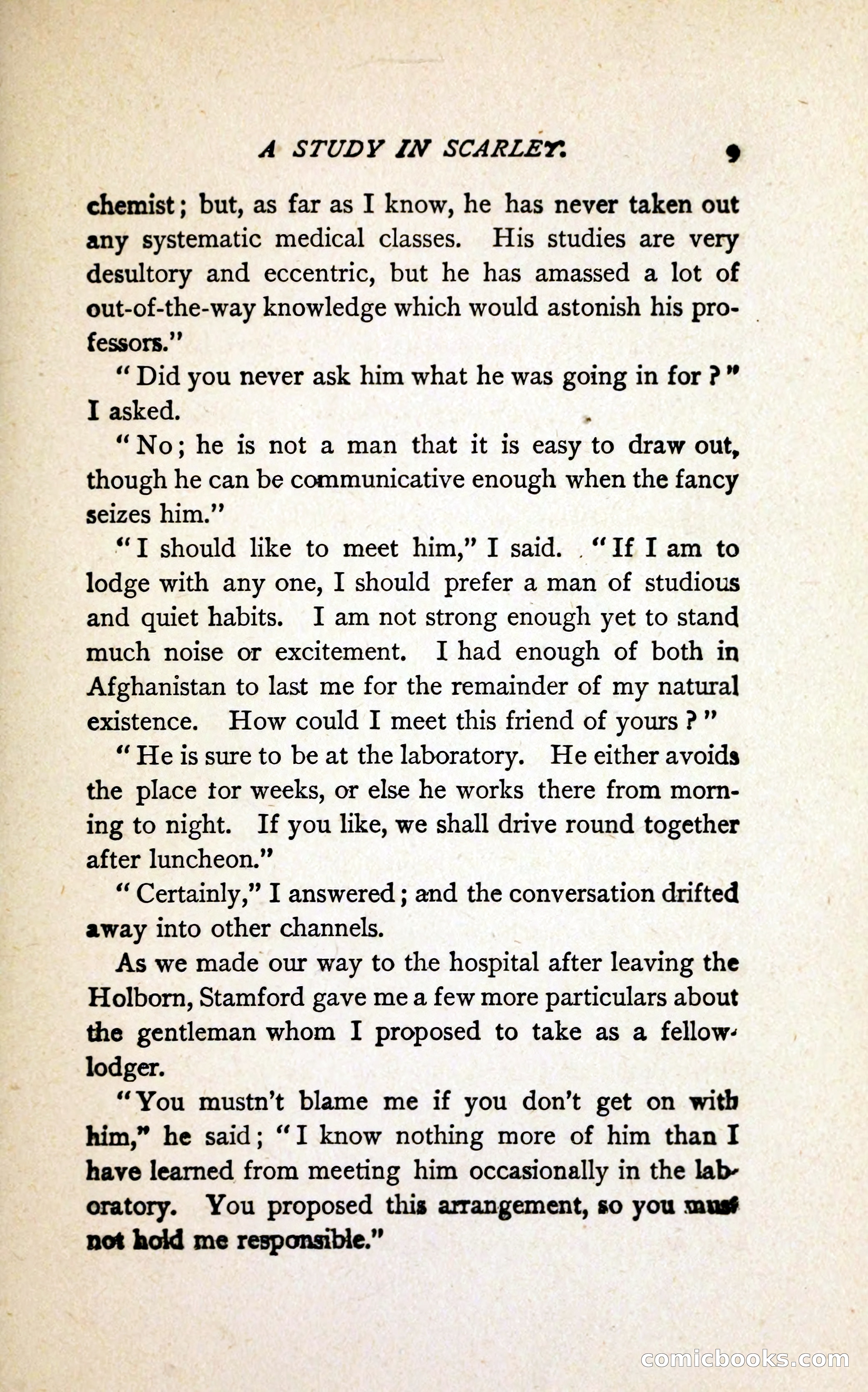 A Study in Scarlet (Serial Edition Cover) — page 17 of 196