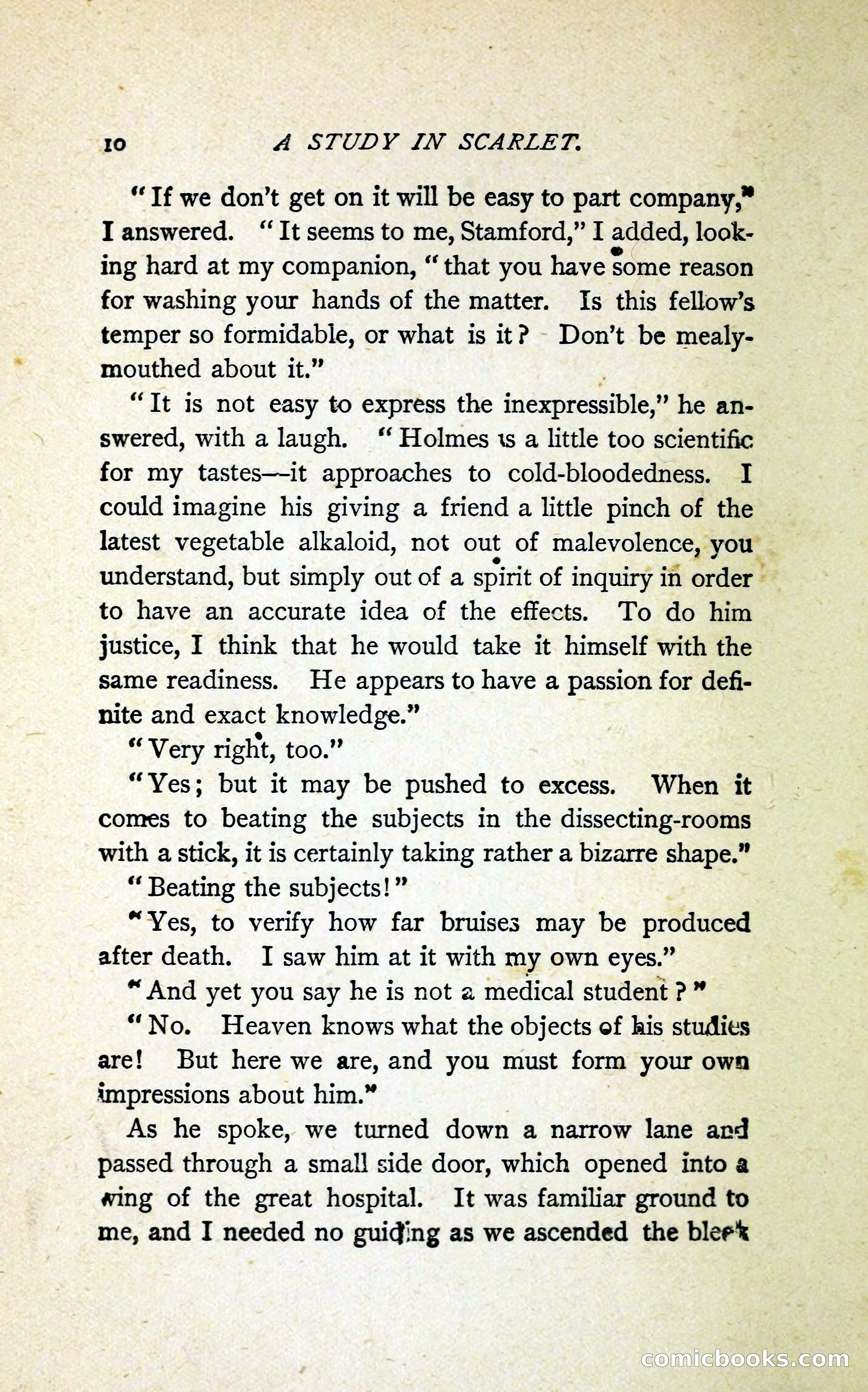 A Study in Scarlet (Serial Edition Cover) — page 18 of 196