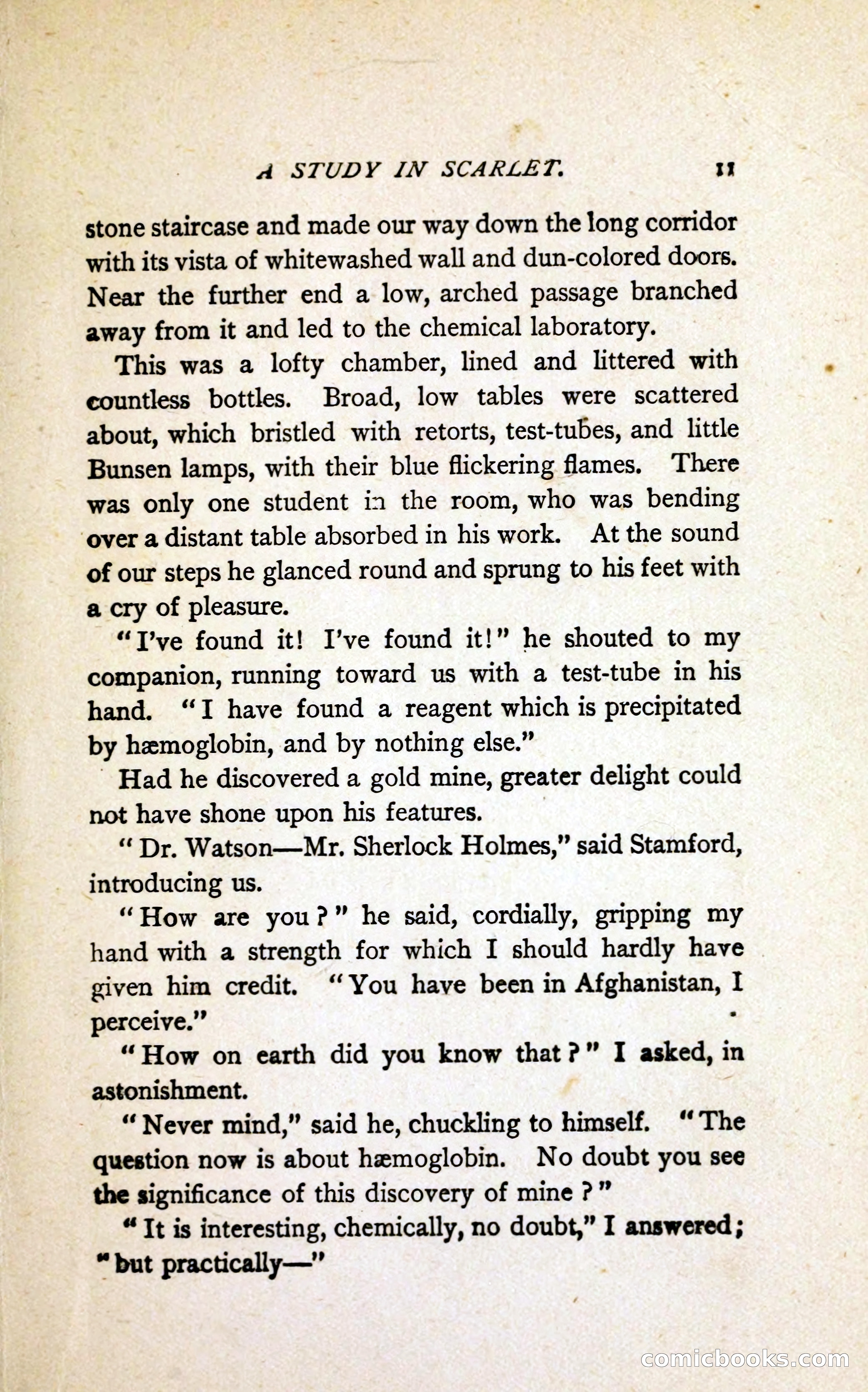 A Study in Scarlet (Serial Edition Cover) — page 19 of 196