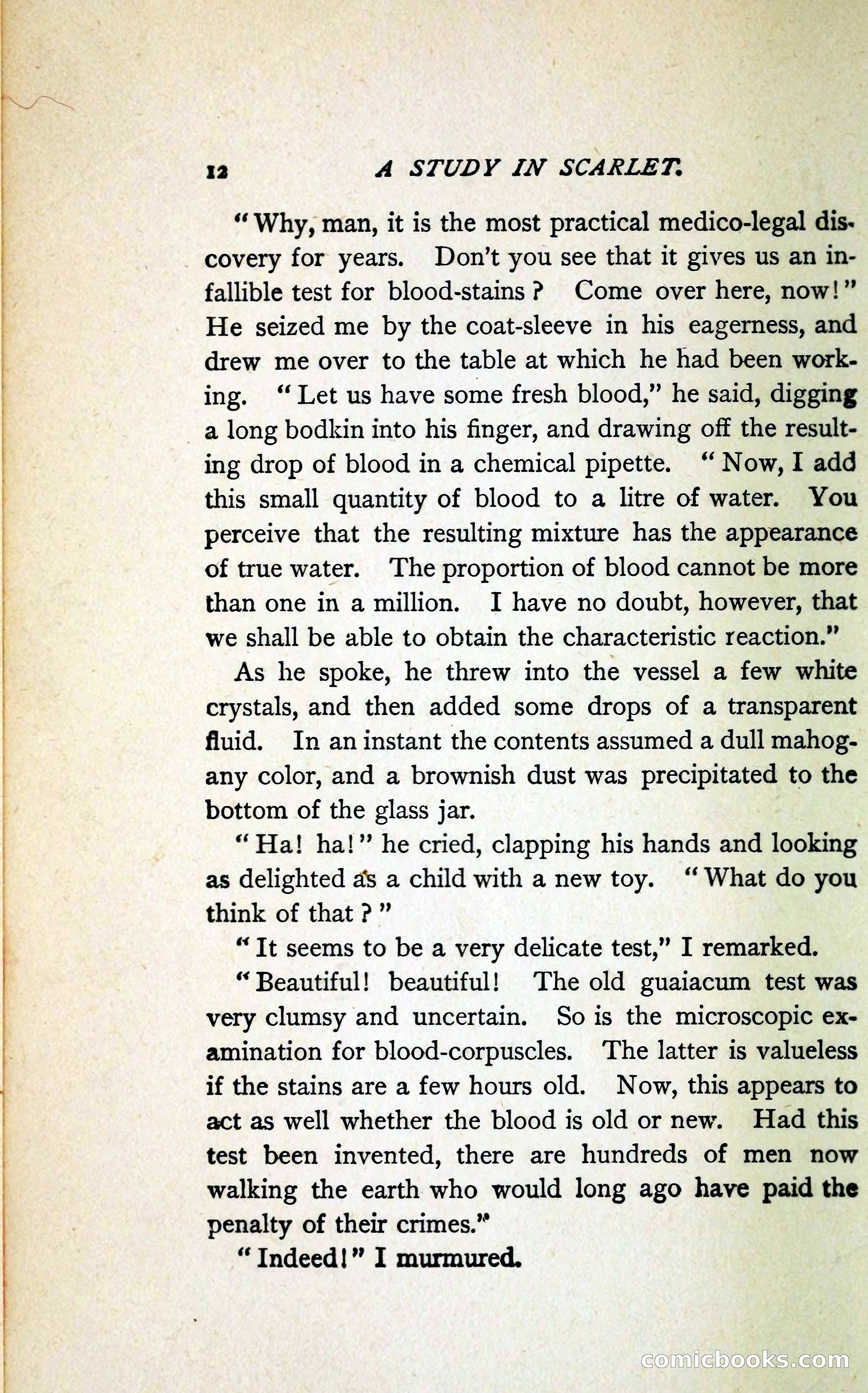 A Study in Scarlet (Serial Edition Cover) — page 20 of 196