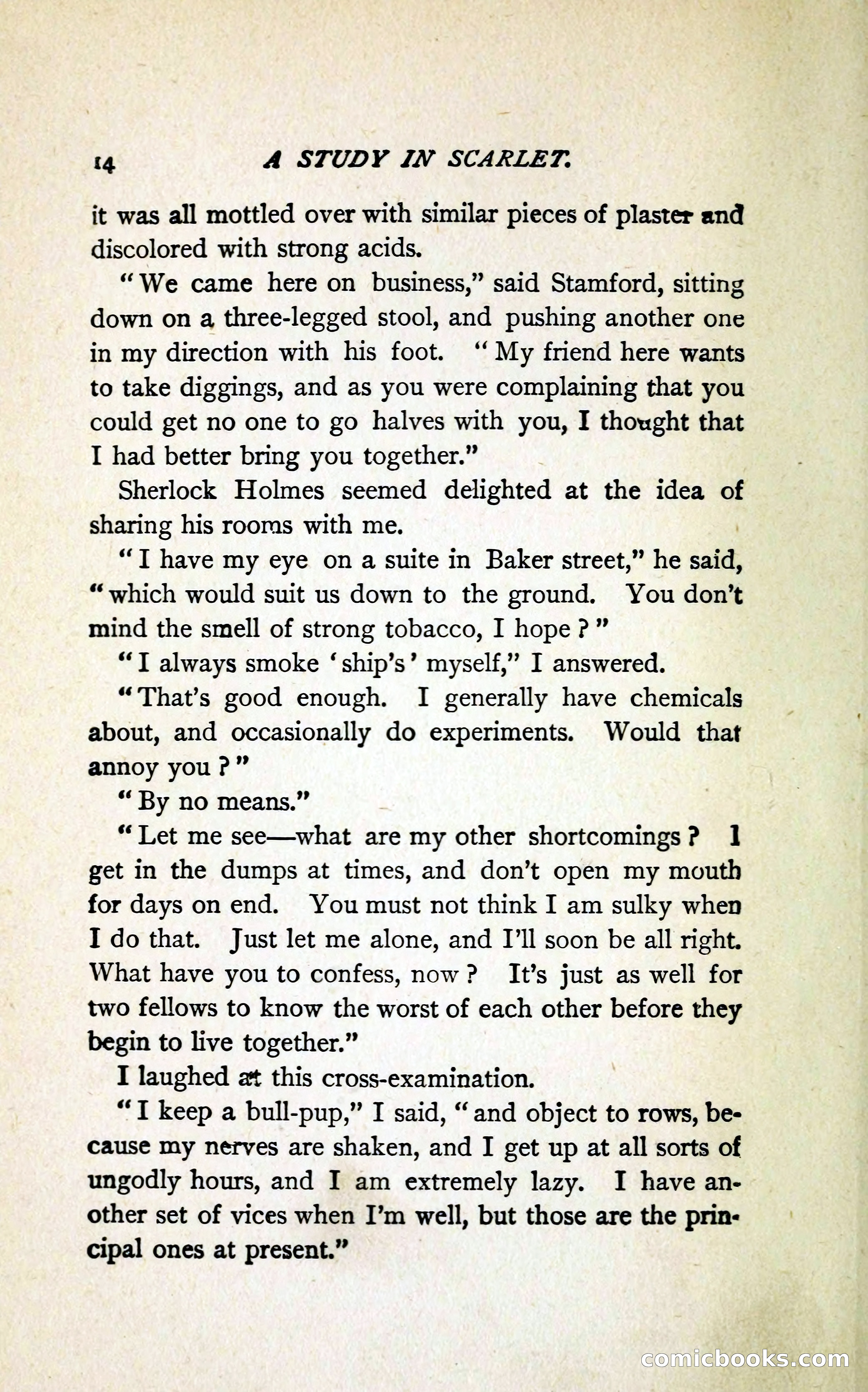 A Study in Scarlet (Serial Edition Cover) — page 22 of 196