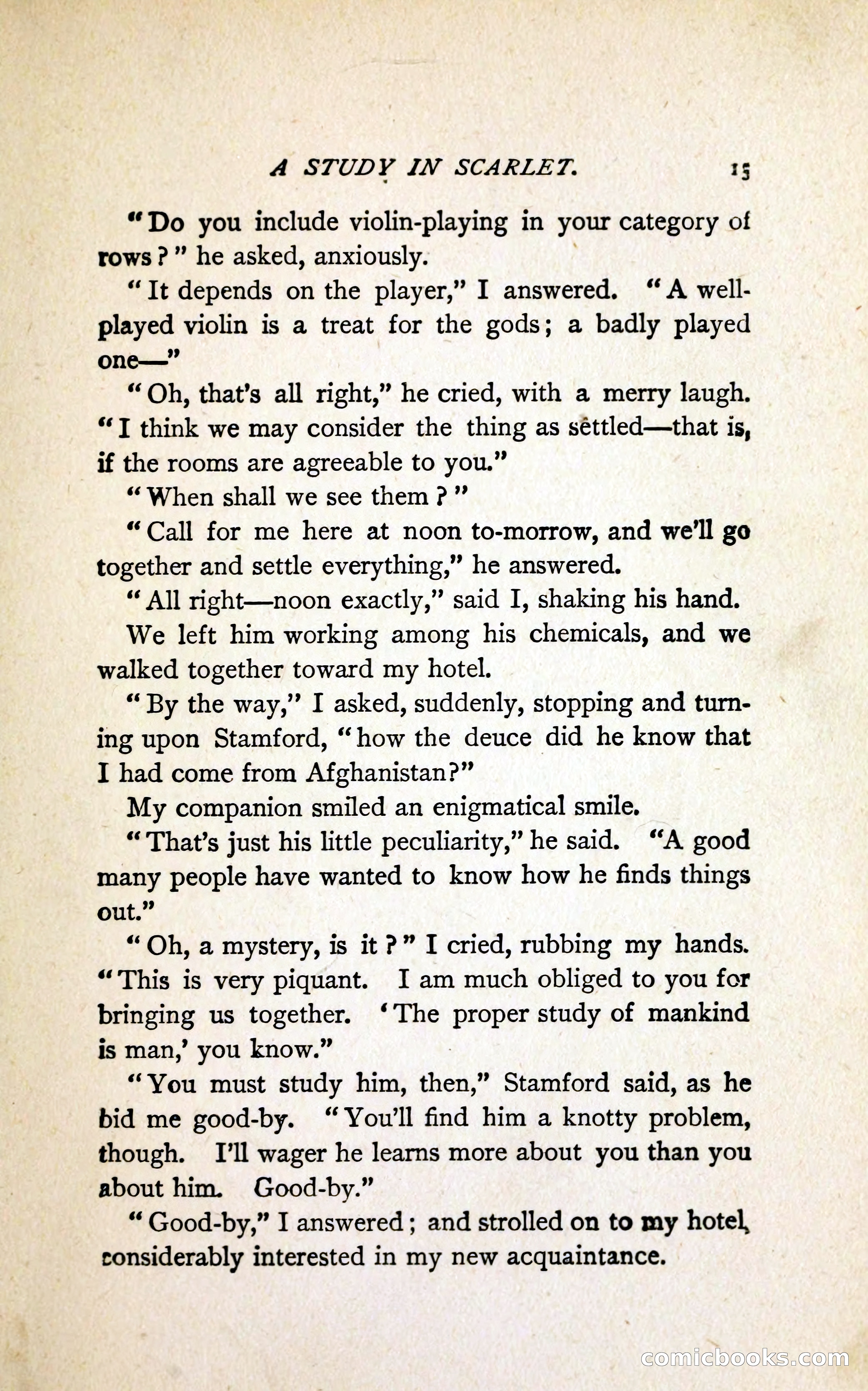A Study in Scarlet (Serial Edition Cover) — page 23 of 196